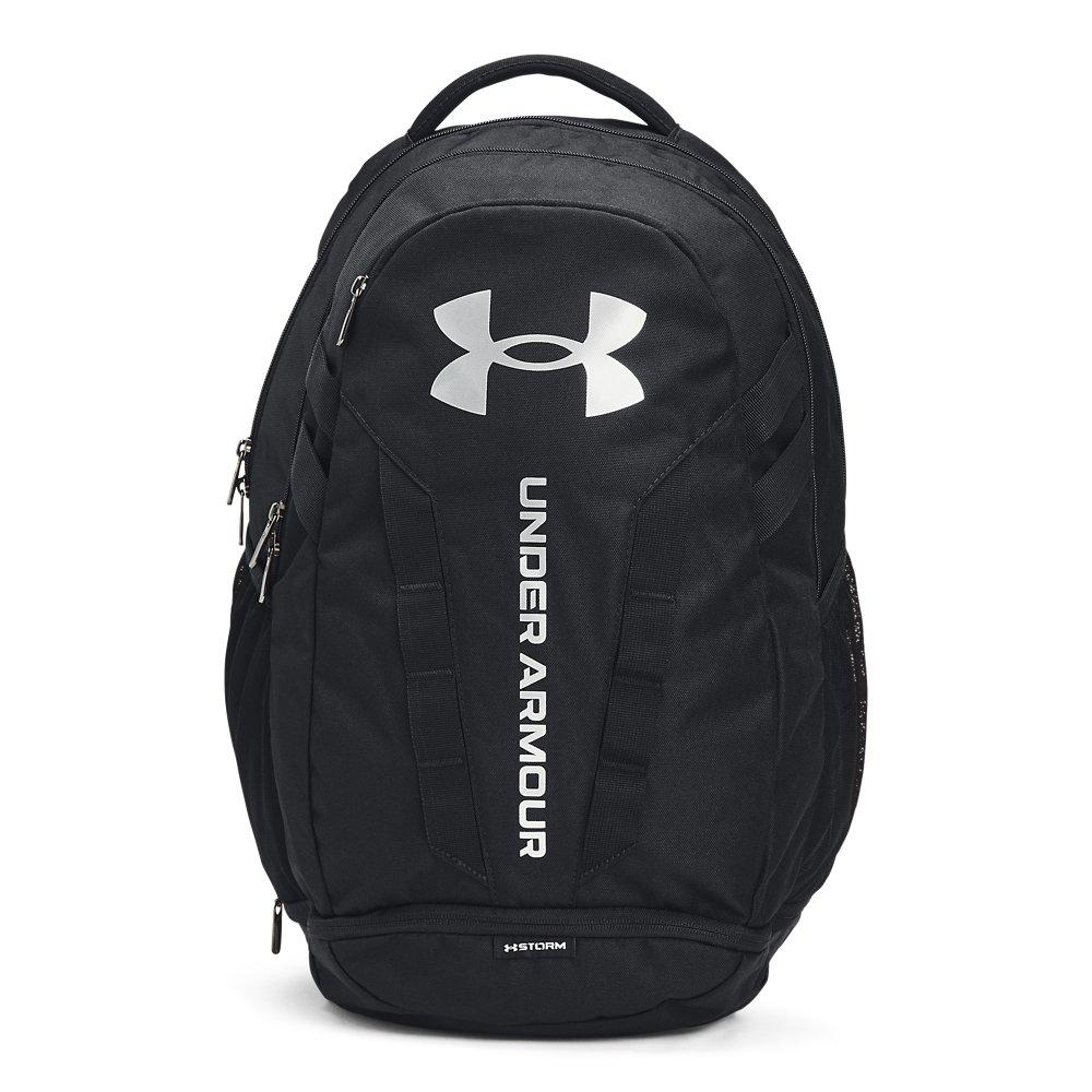 Backpacks Under Armour Hustle Sport Backpack Pitch Gray Medium Heather/  Black/ Black