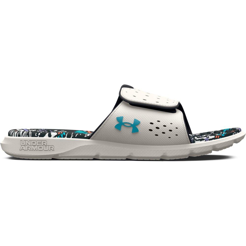 Under armour shop playmaker slides womens