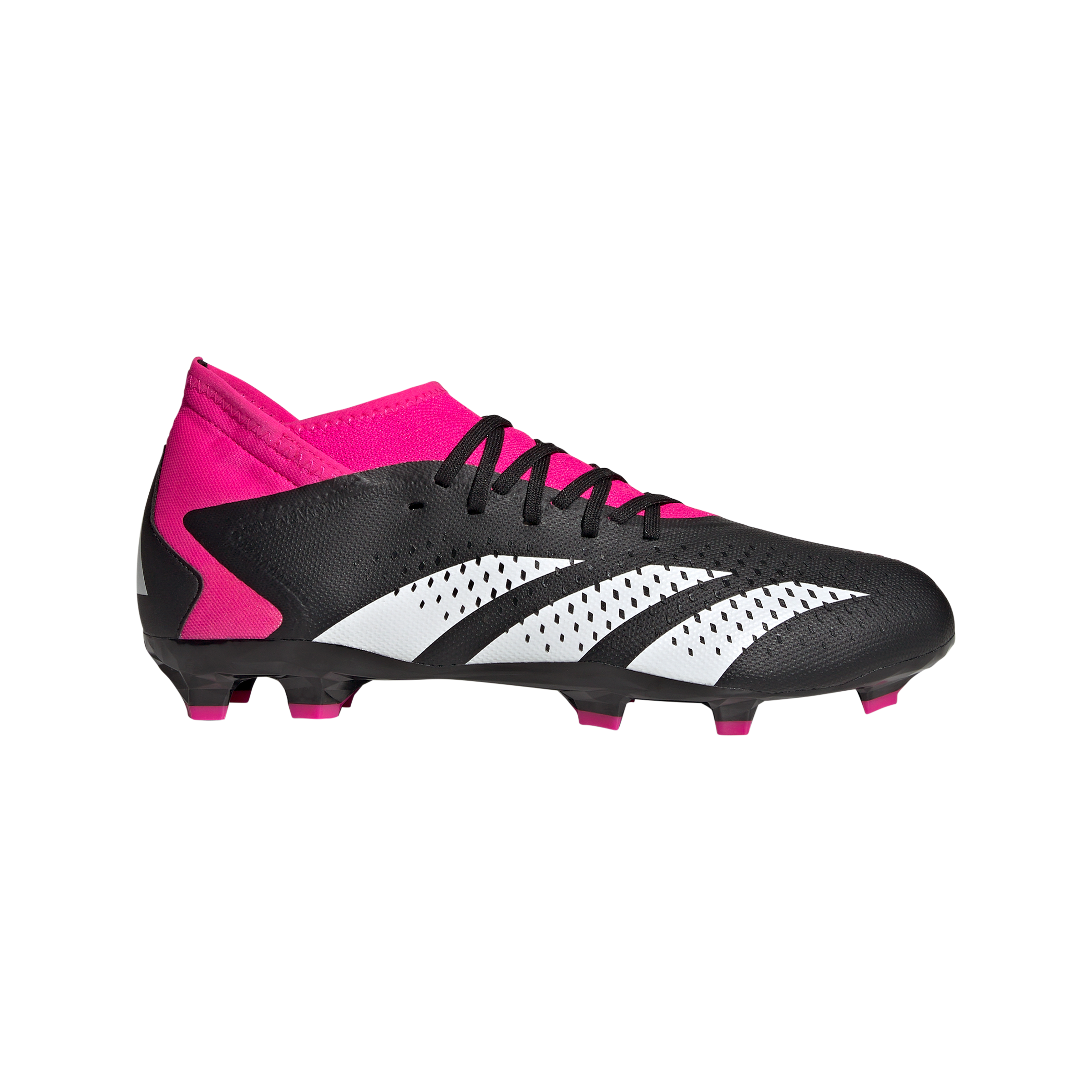 Pink black clearance and white adidas