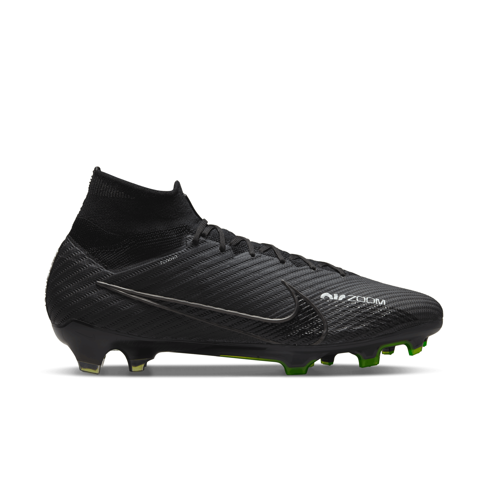 All black 2025 womens 'soccer cleats