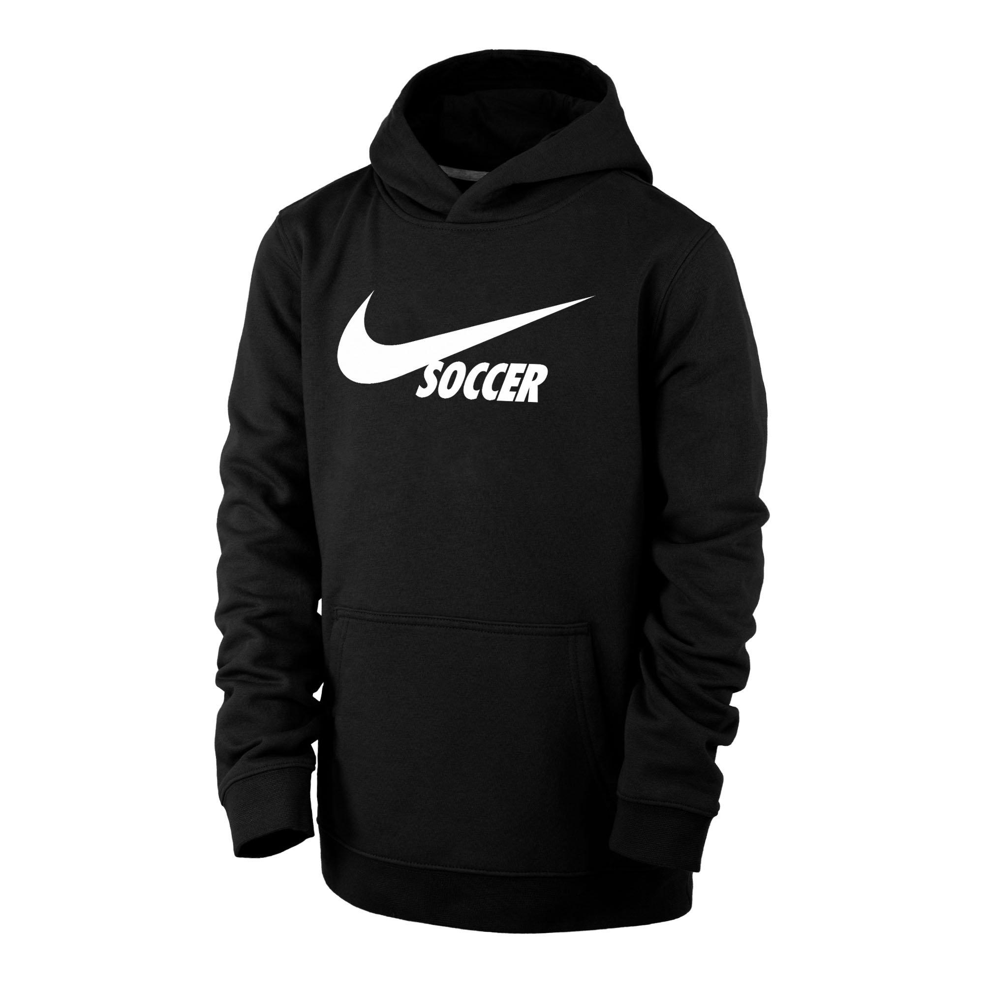 Nike club sale logo hoodie junior