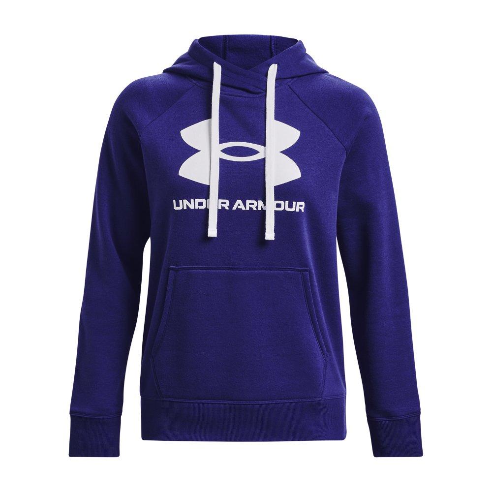 Women's Under Armour Plus Rival Fleece Logo Hoodie – eSportingEdge