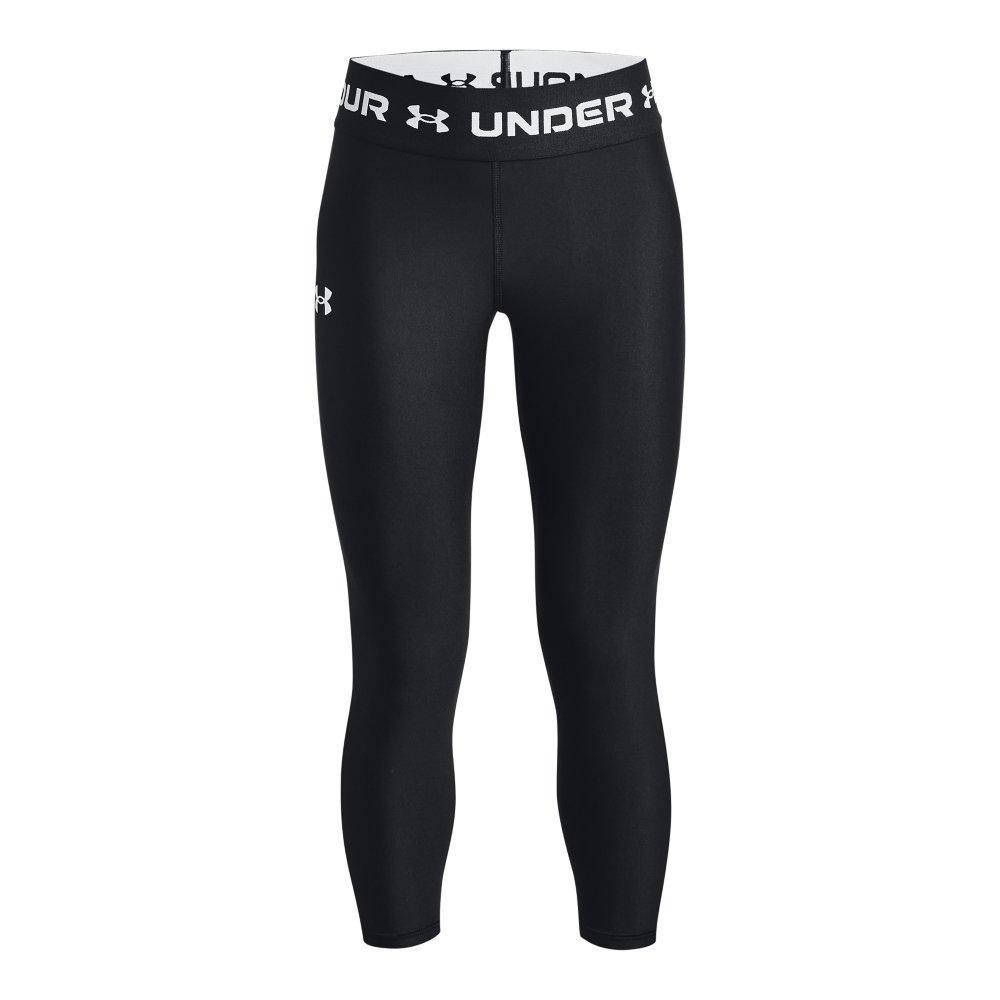 Under Armour HeatGear Armour Girl's Ankle Crop Leggings | Source for Sports