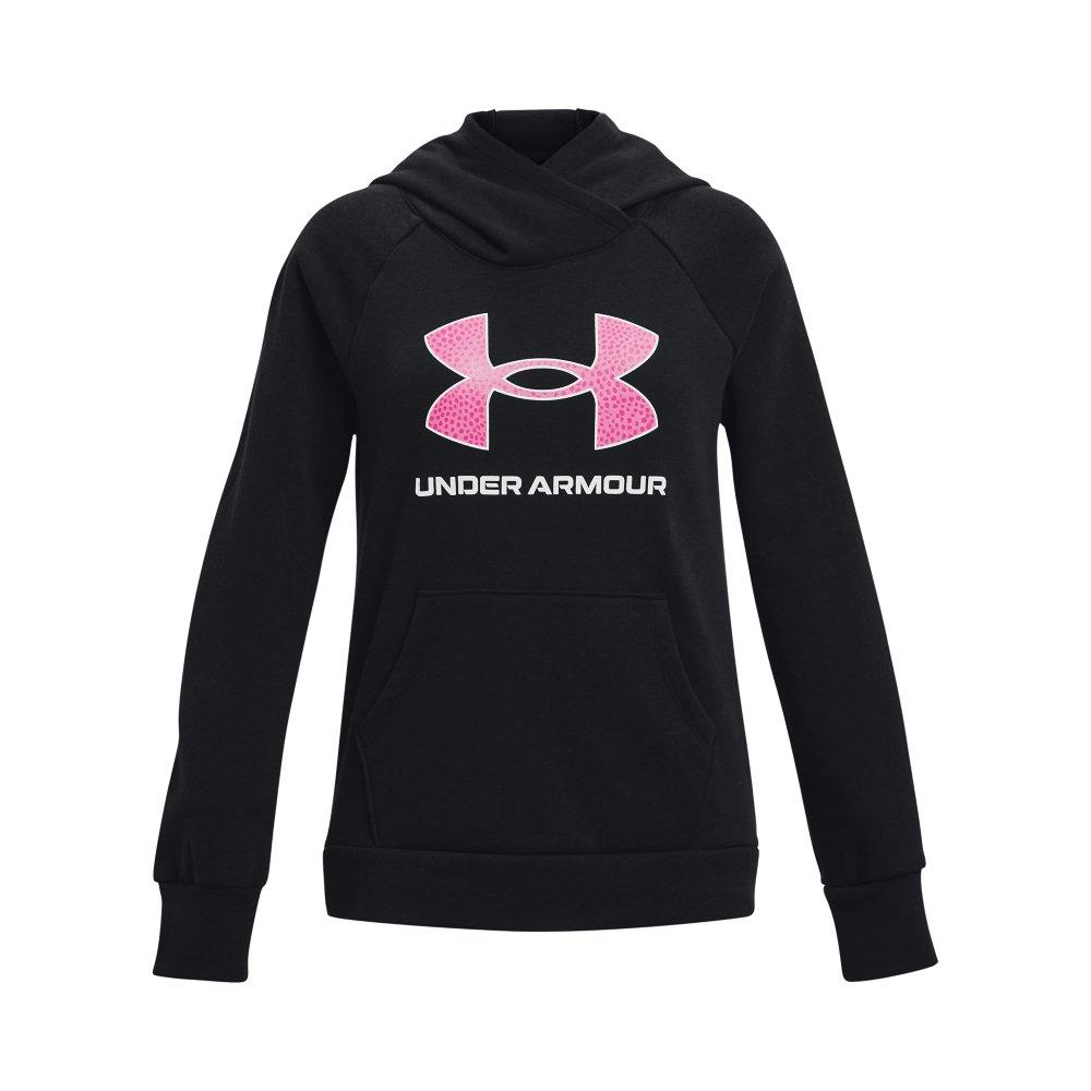 Under Armour Big Boys 8-20 Long Sleeve UA Armour Fleece Big Logo Hoodie