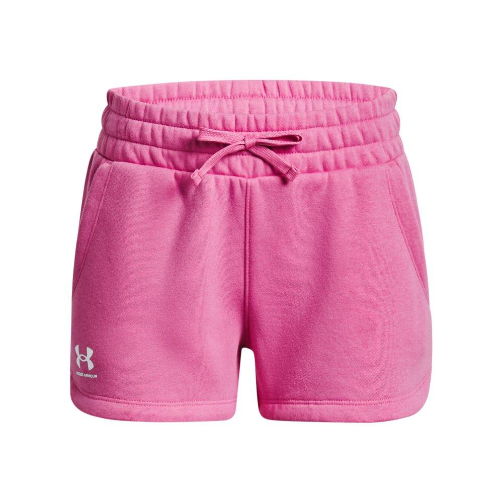 Girls' UA Rival Terry Crossover Shorts