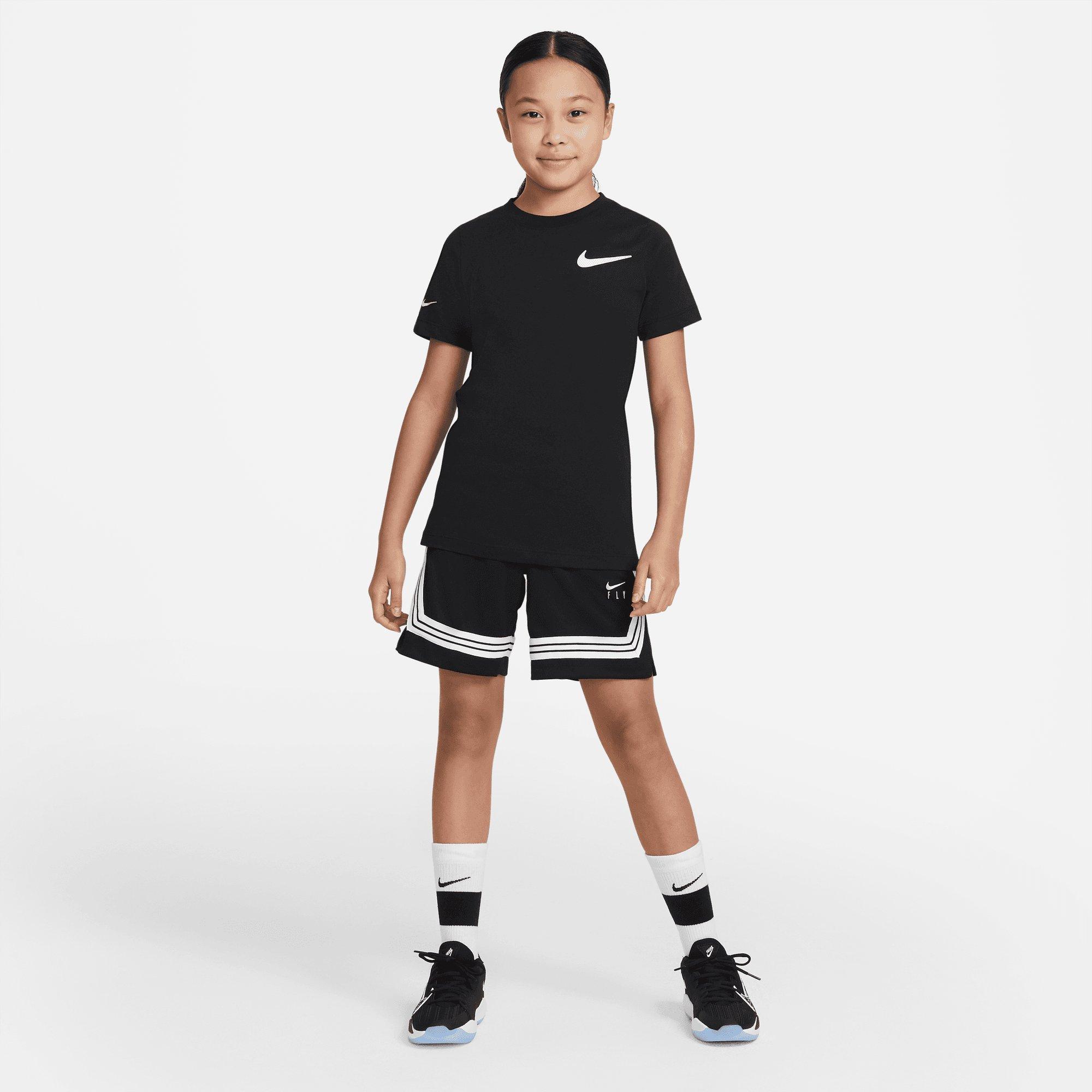 Junior Girls' [8-20] Dri-FIT Fly Crossover Training Short from Nike