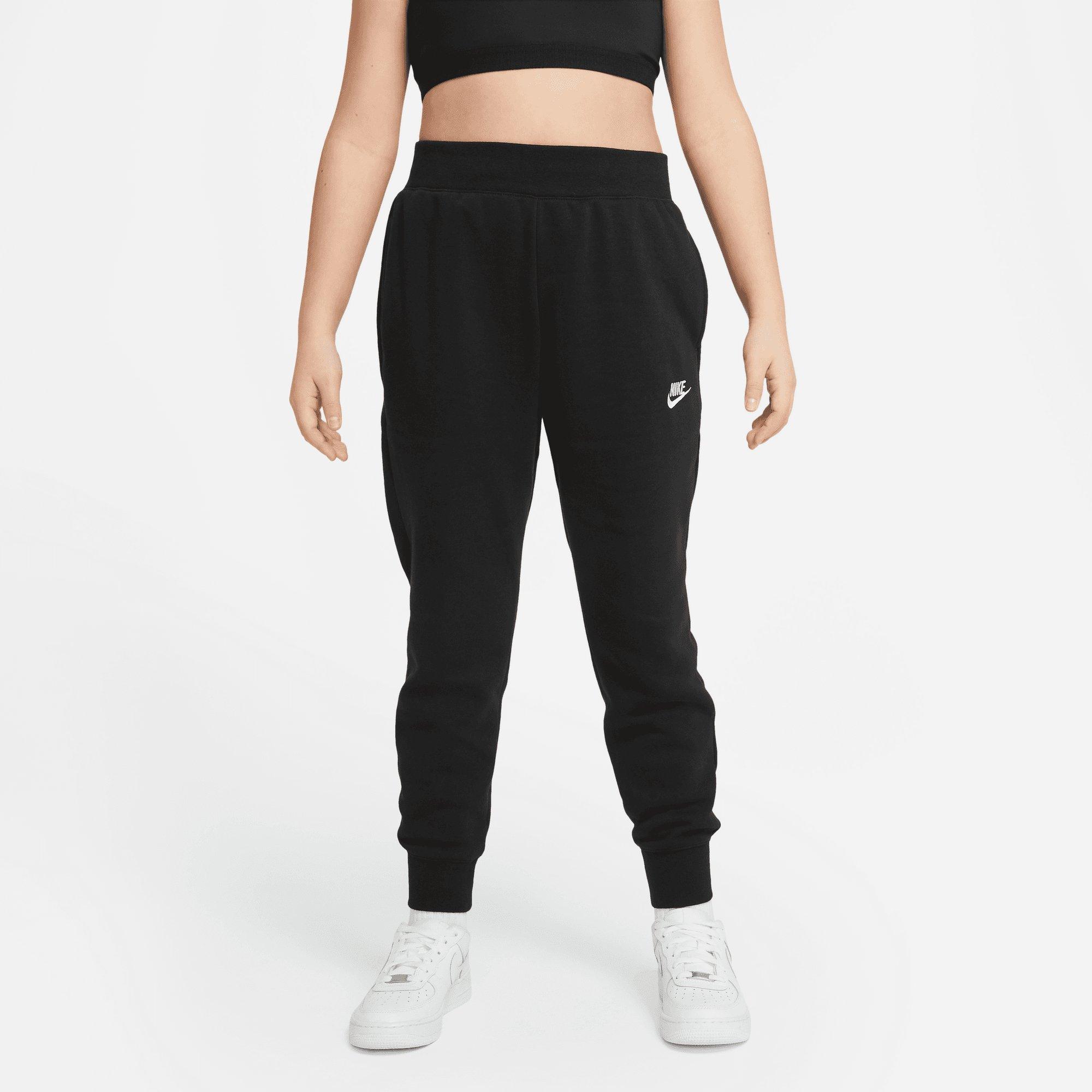 NIKE Sportswear Club Girls Oversized Joggers - BLACK