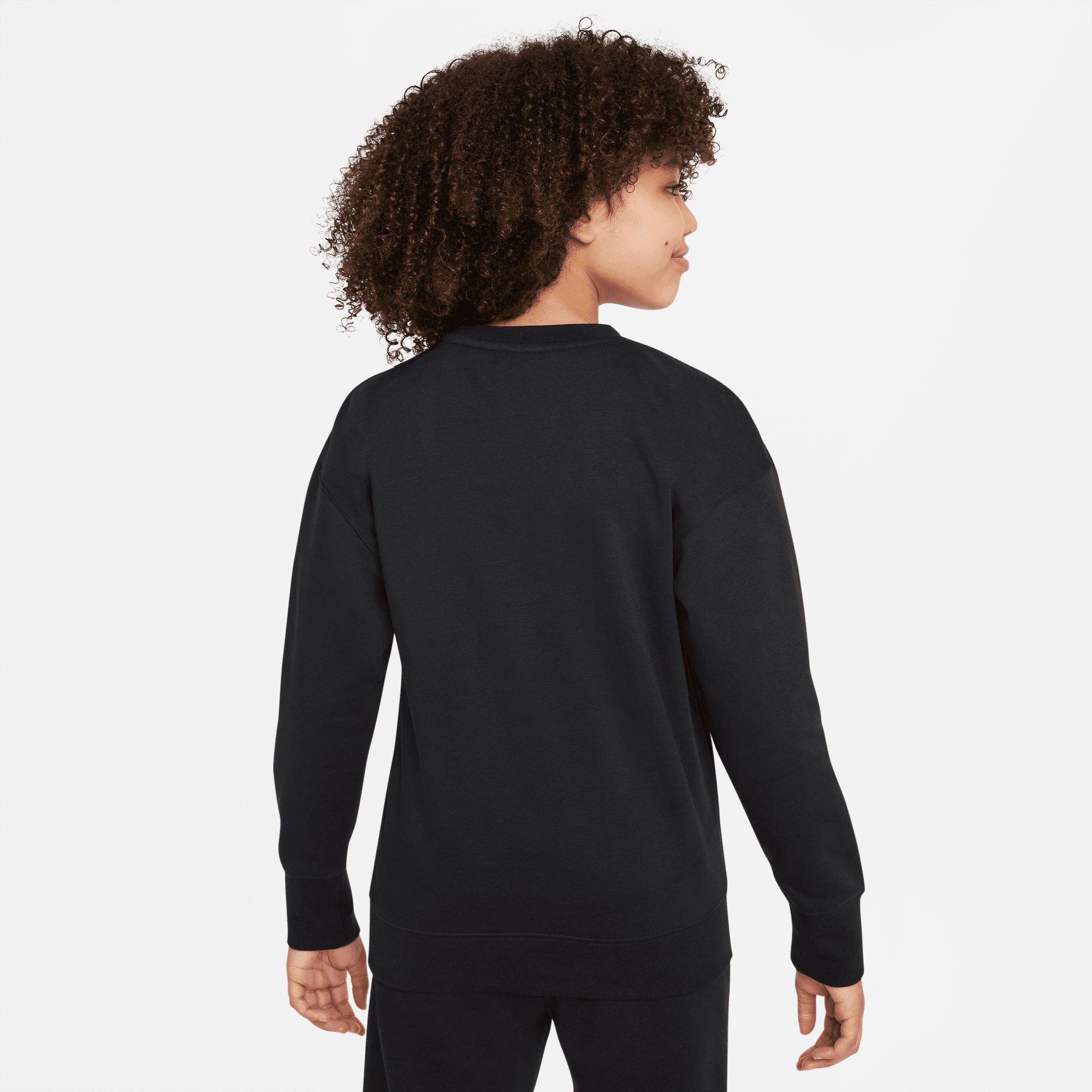 Nike Sportswear CLUB CREW - Sweatshirt - black/white/black