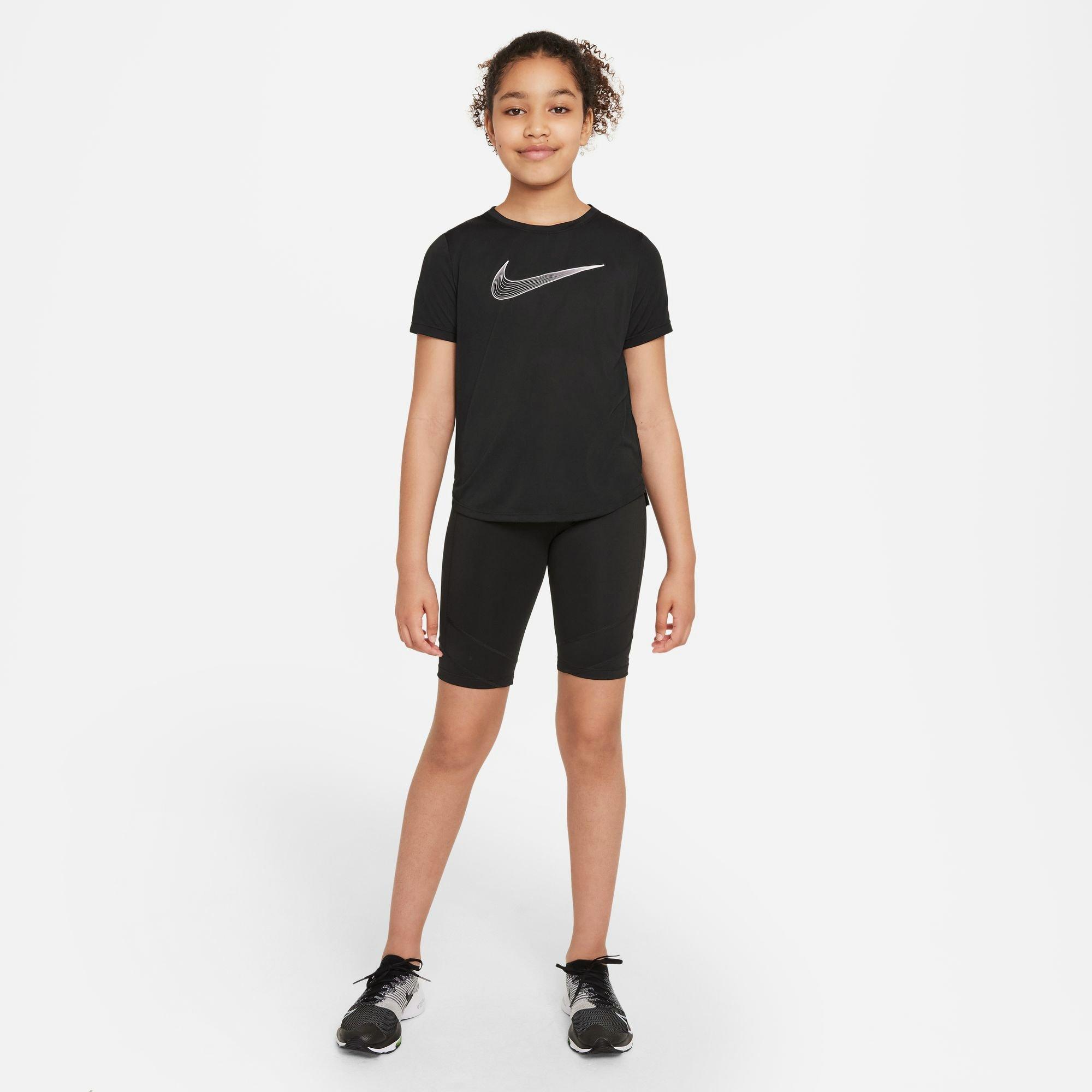 Junior Girls' [8-20] Dri-FIT One Short Sleeve Top