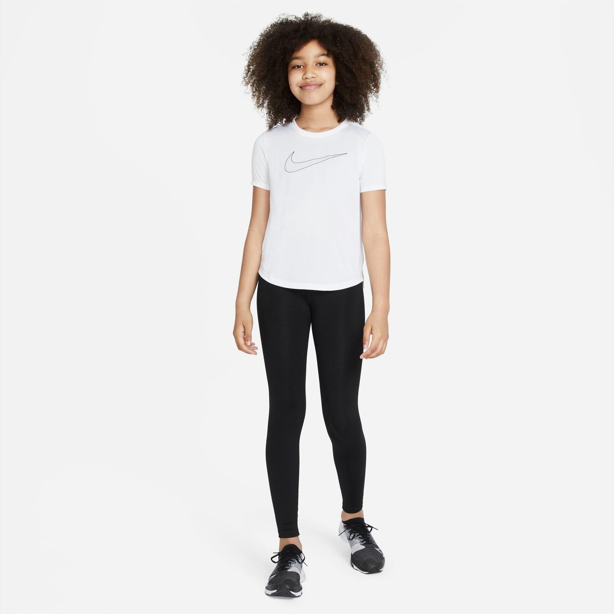 Junior Girls' [8-20] Dri-FIT One Short Sleeve Top