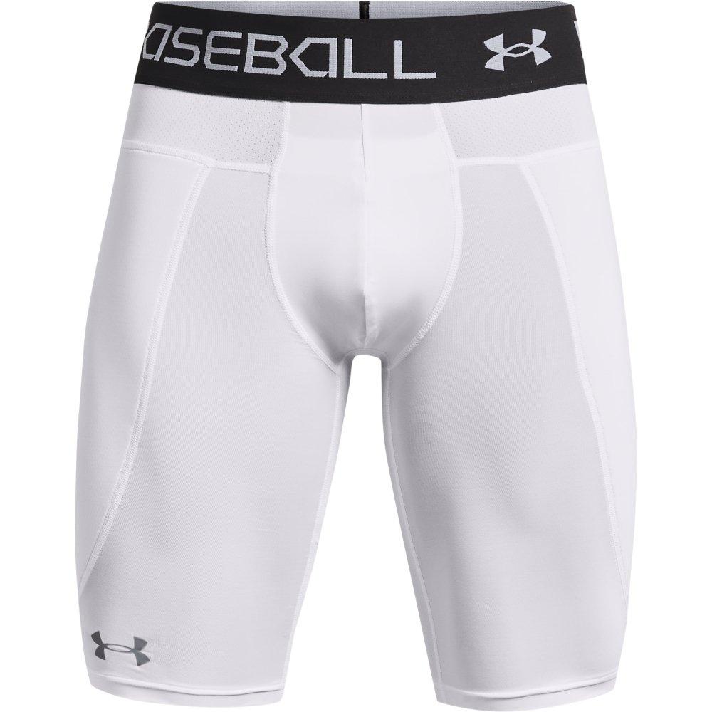 MCDAVID BASEBALL UNDERWEAR WHITE SIZE XL DOUBLE COMPRESSION SLIDING SHORT  NWT