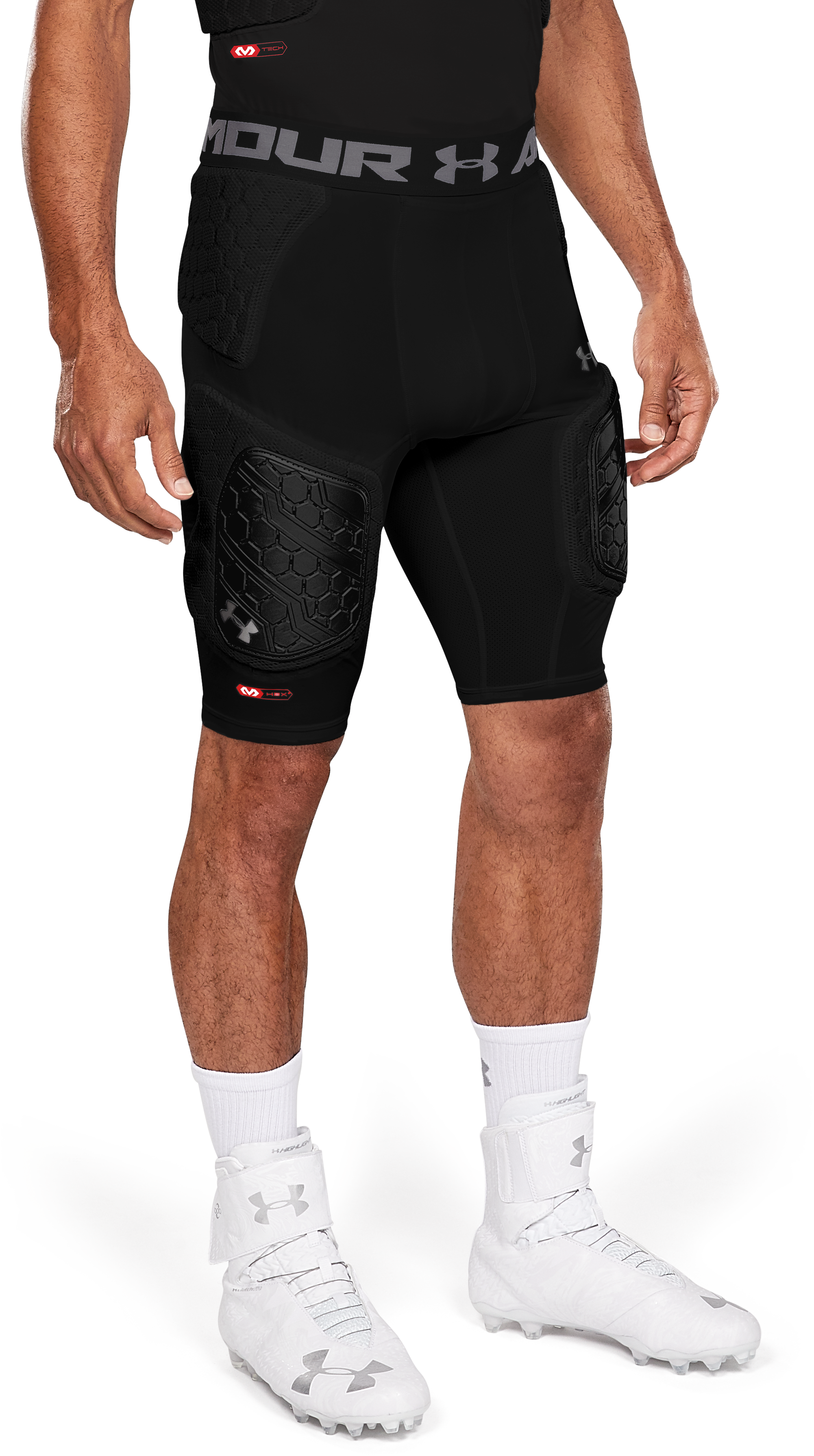 Under Armour Game Day Arour Pro 5-Pad Football Girdle - Temple's