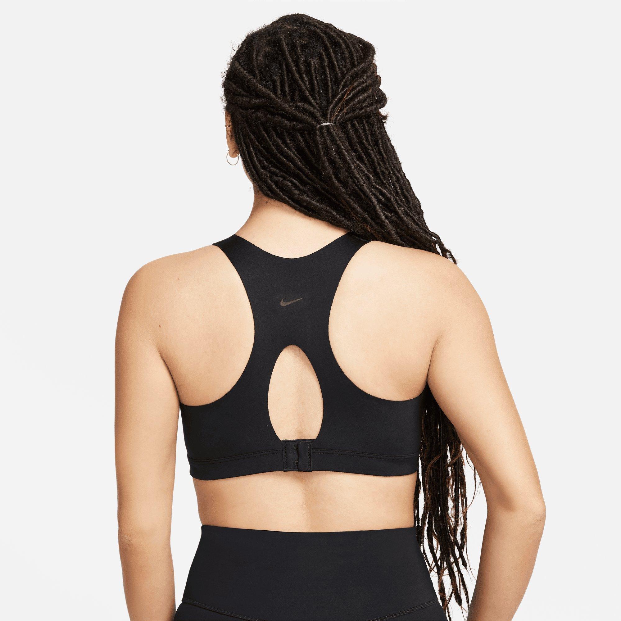 Nike Womens Alpha High-Support Padded Zip-Front Sports Bra