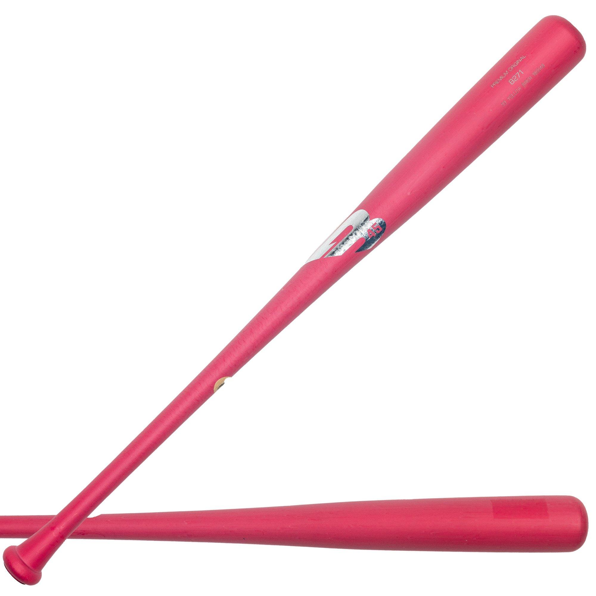B271 Premium Birch Wood Baseball Bat