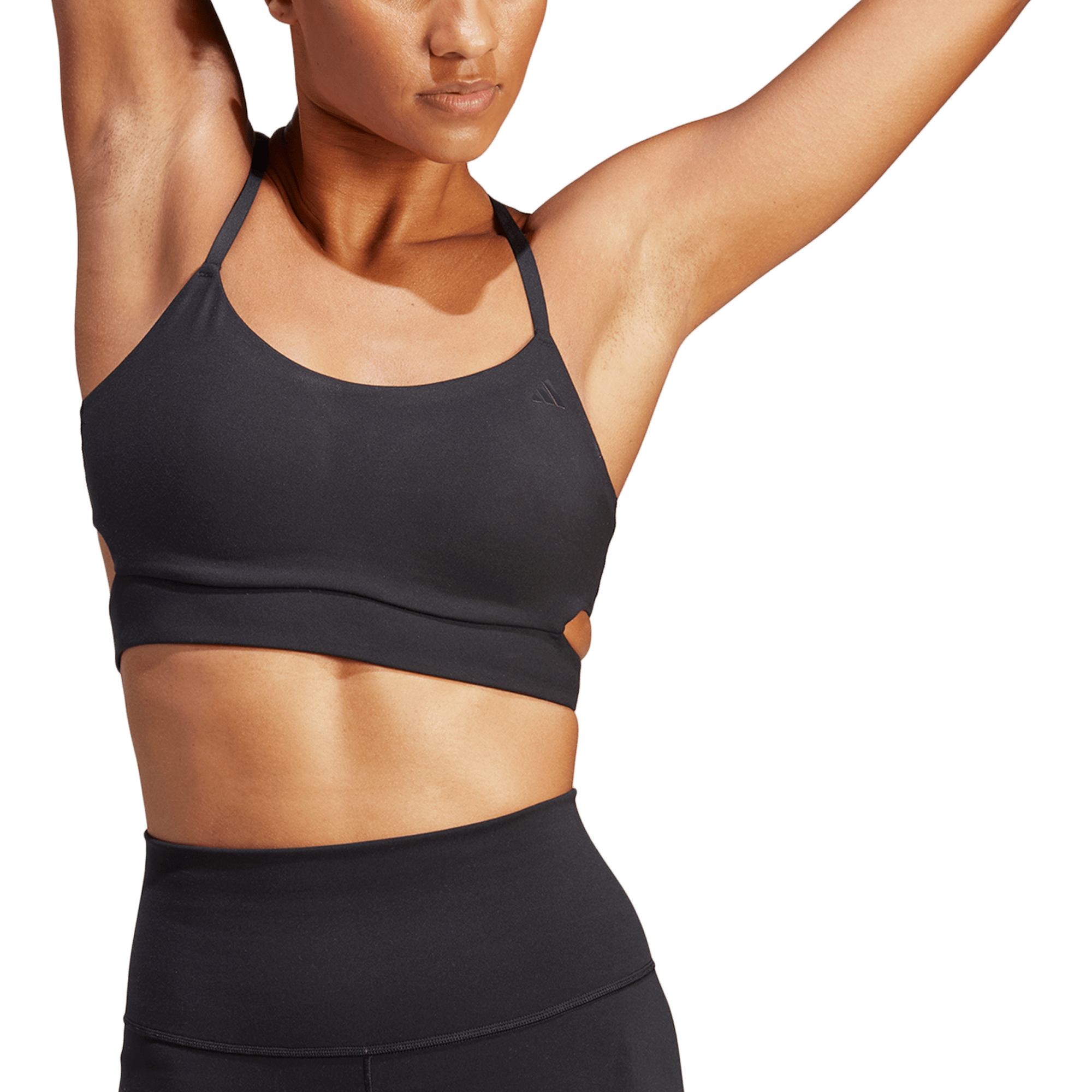 Women's Yoga Studio Light Support Longline Sports Bra