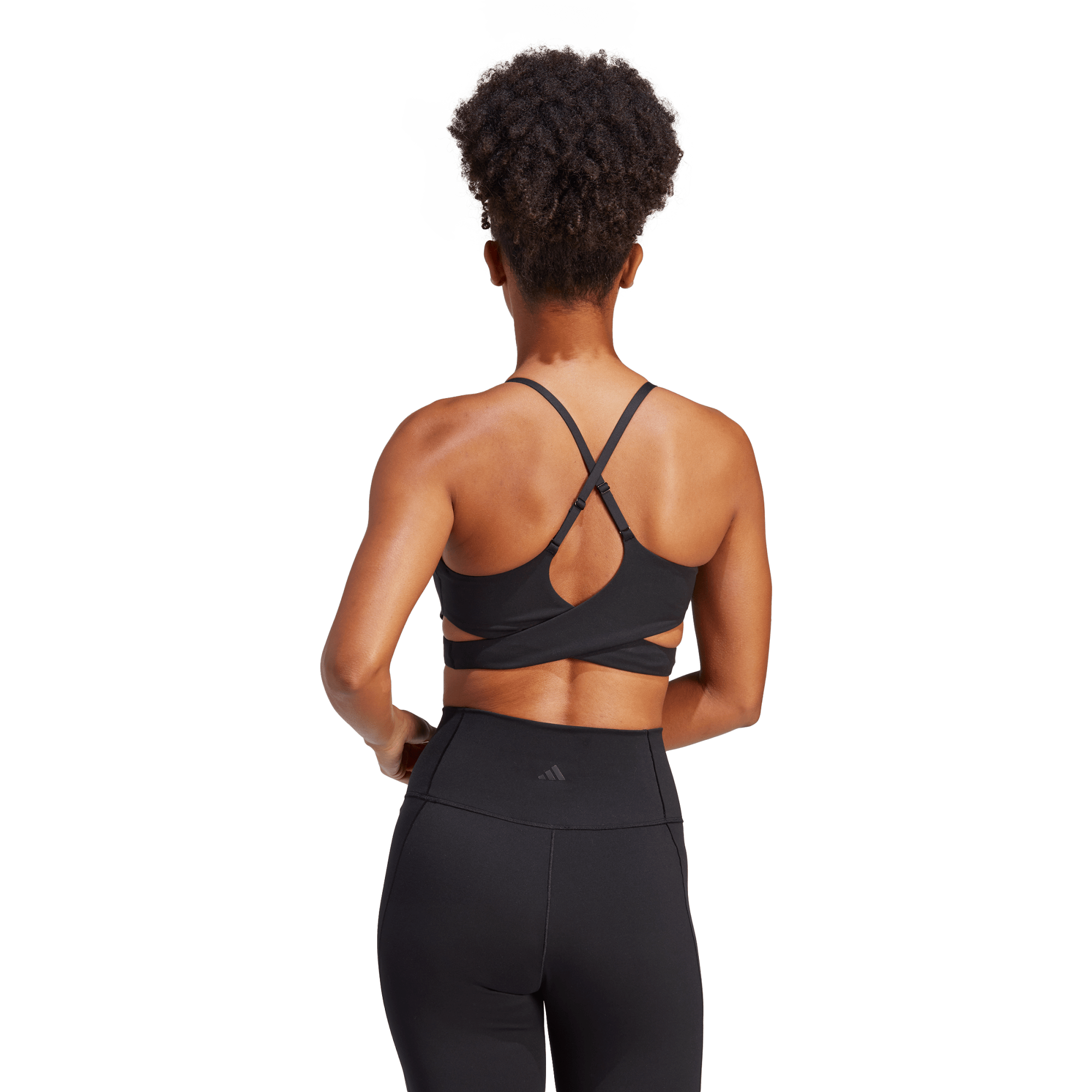 Women's Yoga Studio Light Support Longline Sports Bra