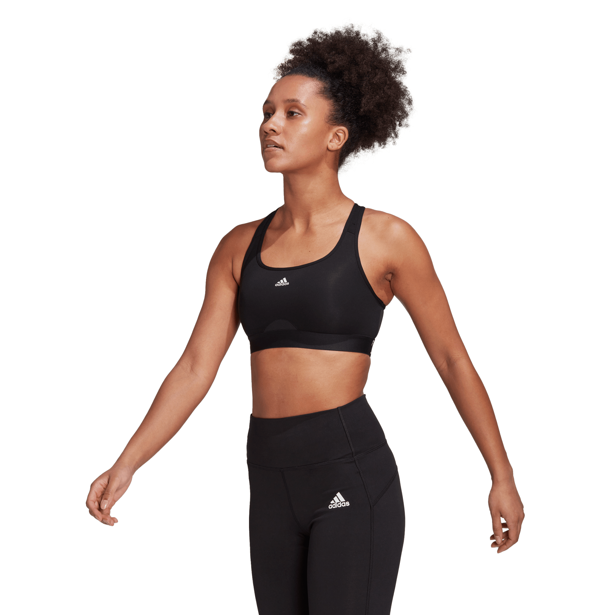 Women's Powerreact Training Medium-Support Bra from adidas