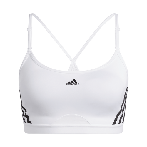 Adidas All Me 3-Stripe Mesh Low Impact Sports Bra – Brine Sporting Goods
