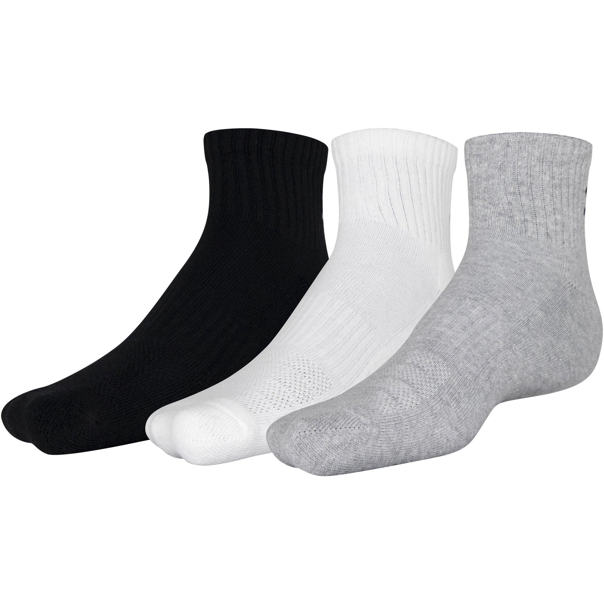 Boys Train Cotton Quarter Sock (3 Pack) from Under Armour