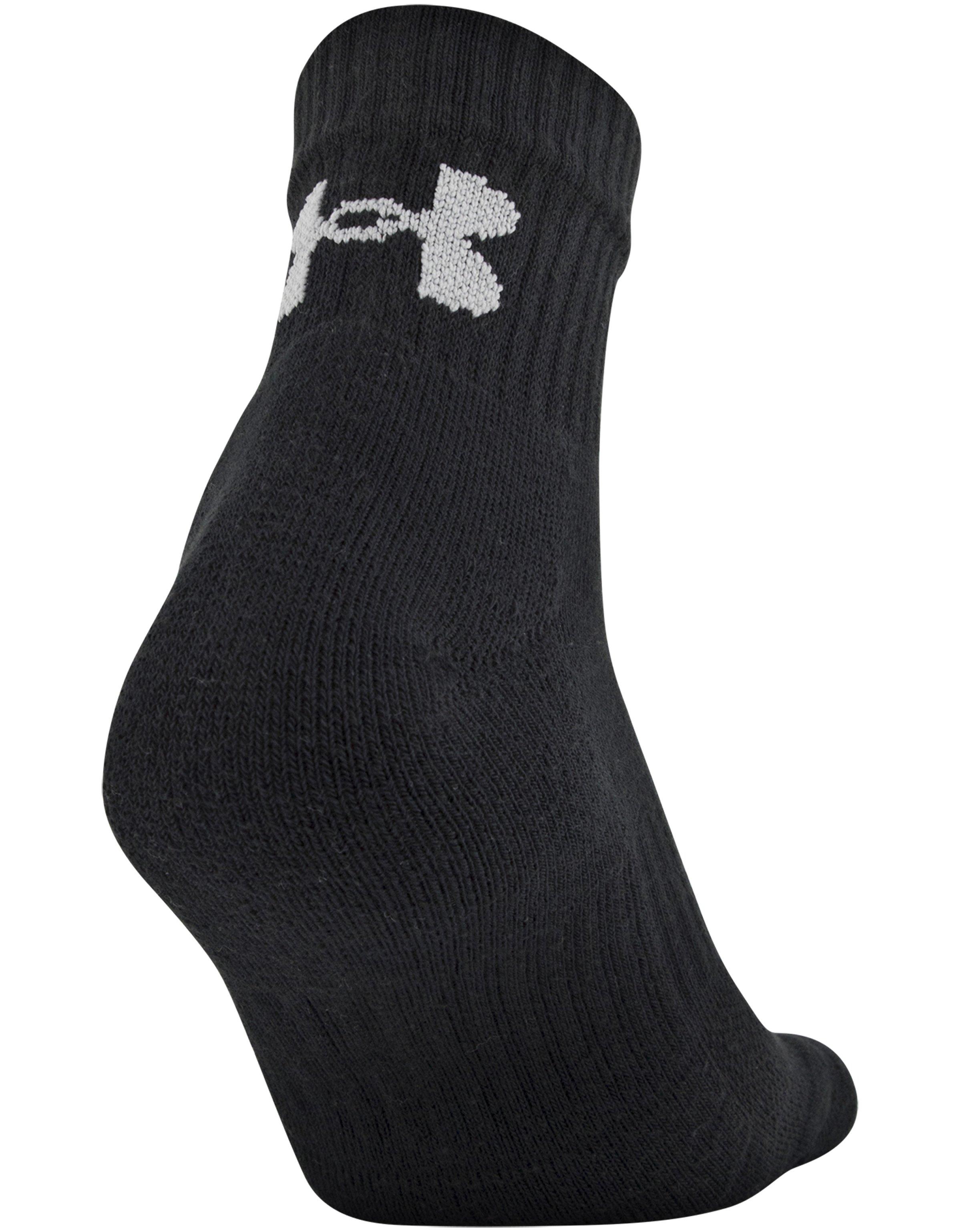 Men s Training Cotton Quarter Sock 6 Pack