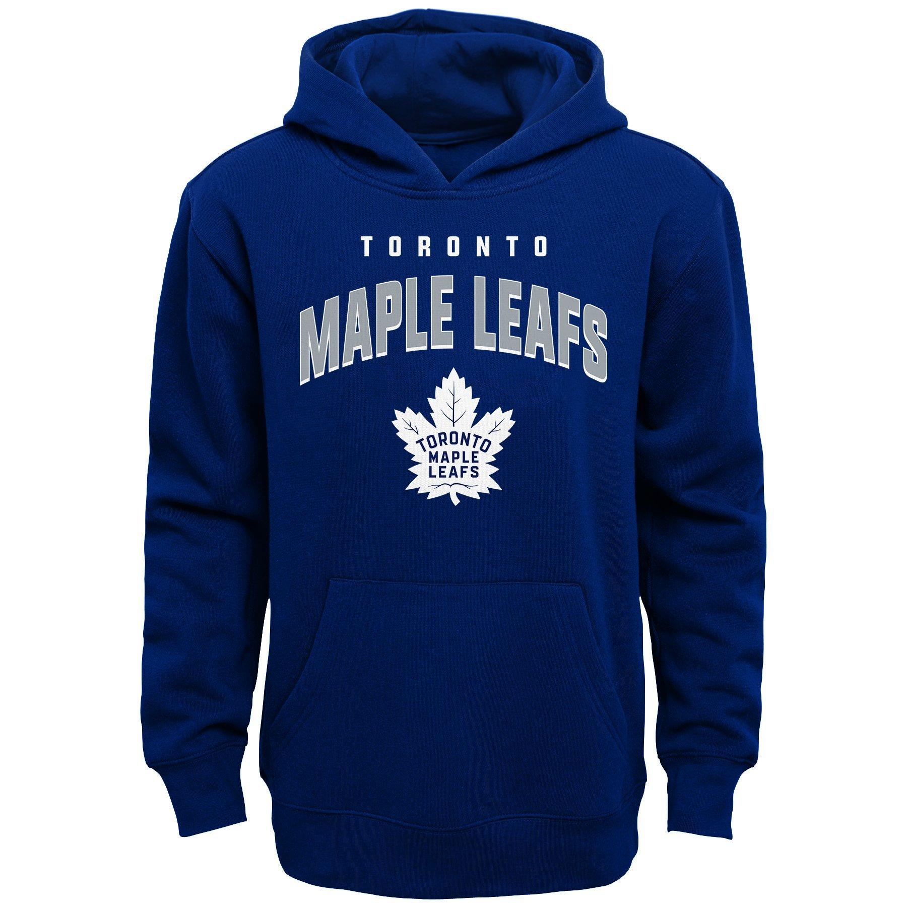Toronto Maple Leafs Fanatics Authentic Pro Rink Poly Fleece Hoodie