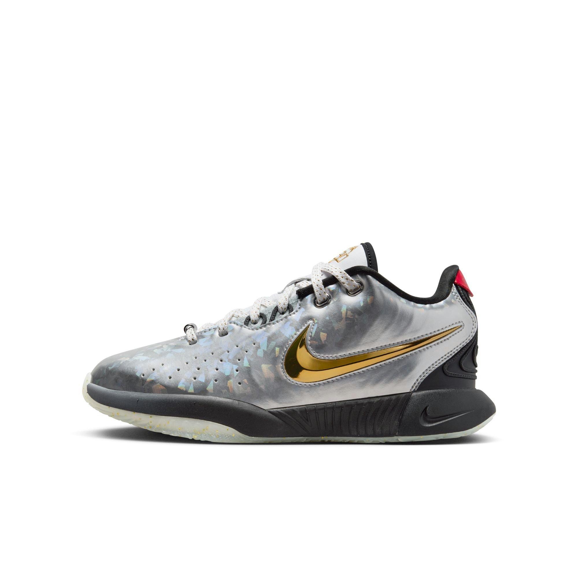 Nike Kids Grade School LeBron XXI SE Basketball Shoes Play Like a Champion. Available at Team Town Sports