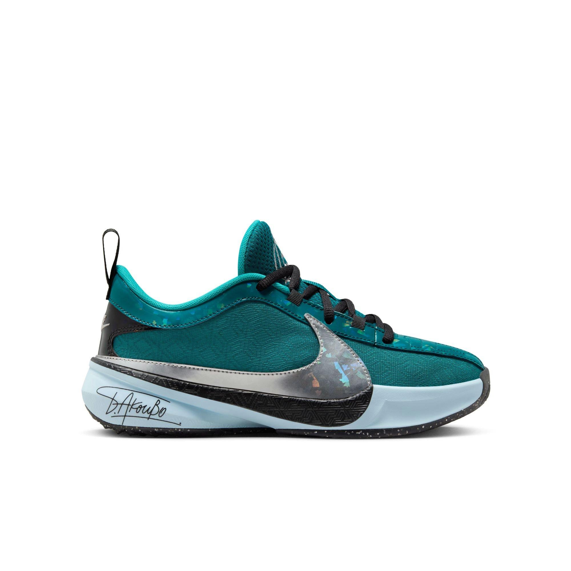 Nike Freak 5 SE GS Geode Teal Metallic Silver Black