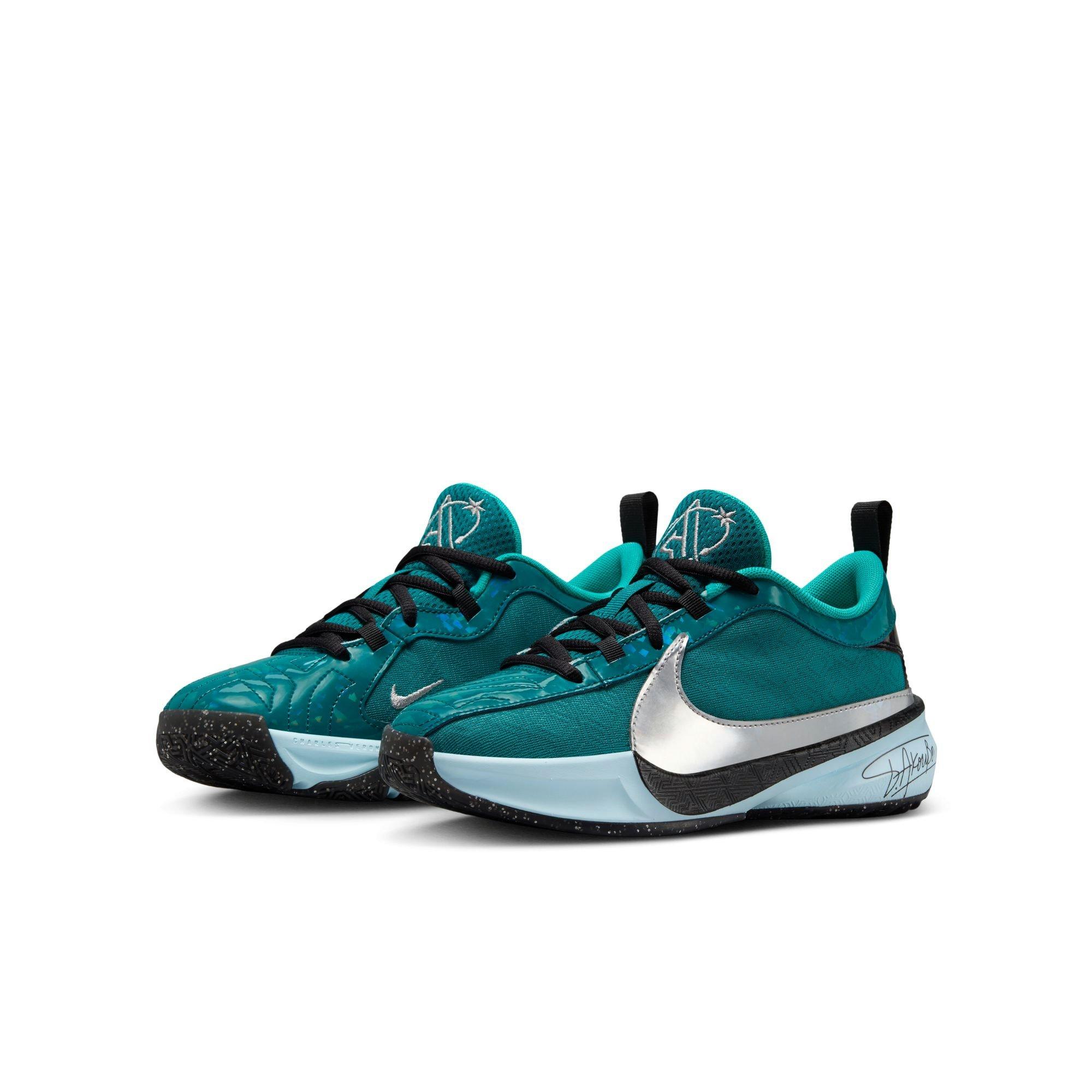 Nike Freak 5 SE GS Geode Teal Metallic Silver Black