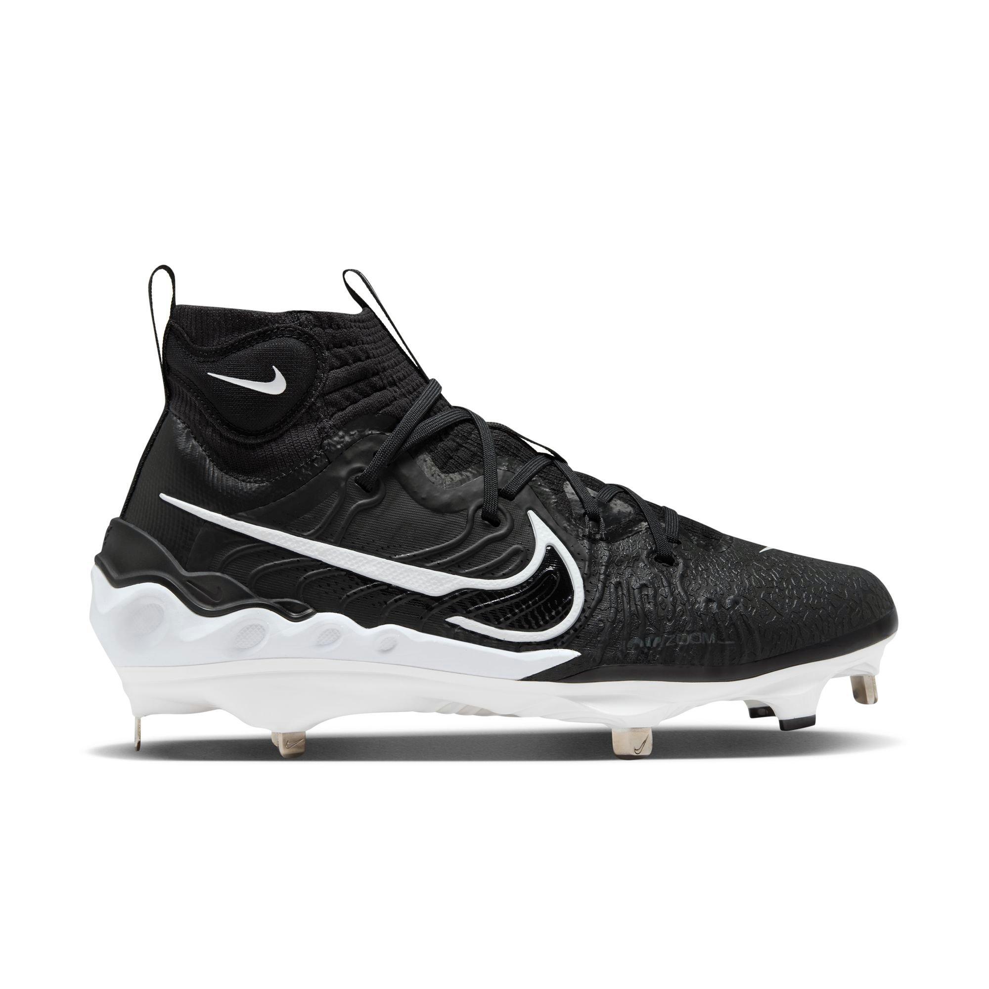 Nike huarache black cleats hotsell