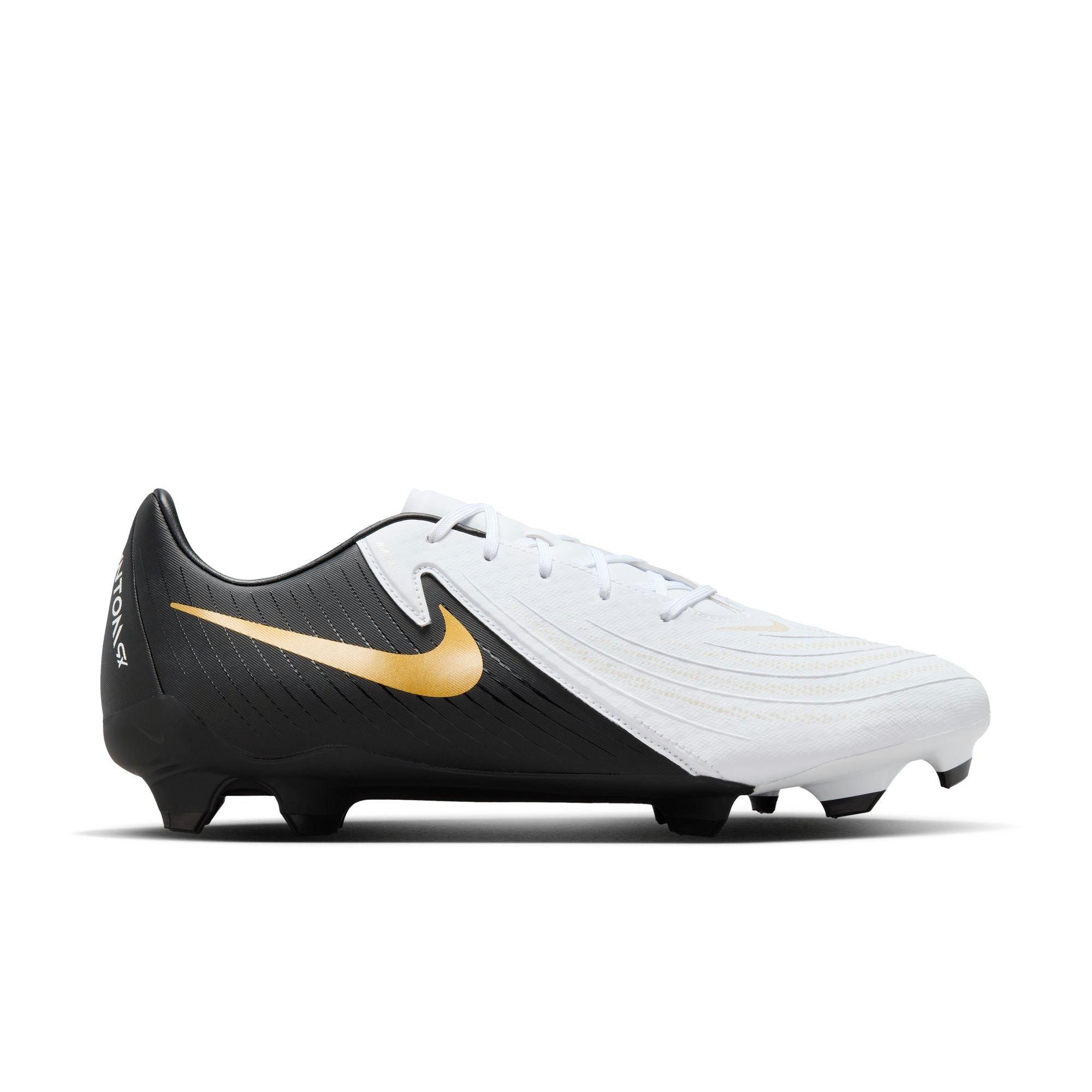 Nike soccer cleats black and gold online