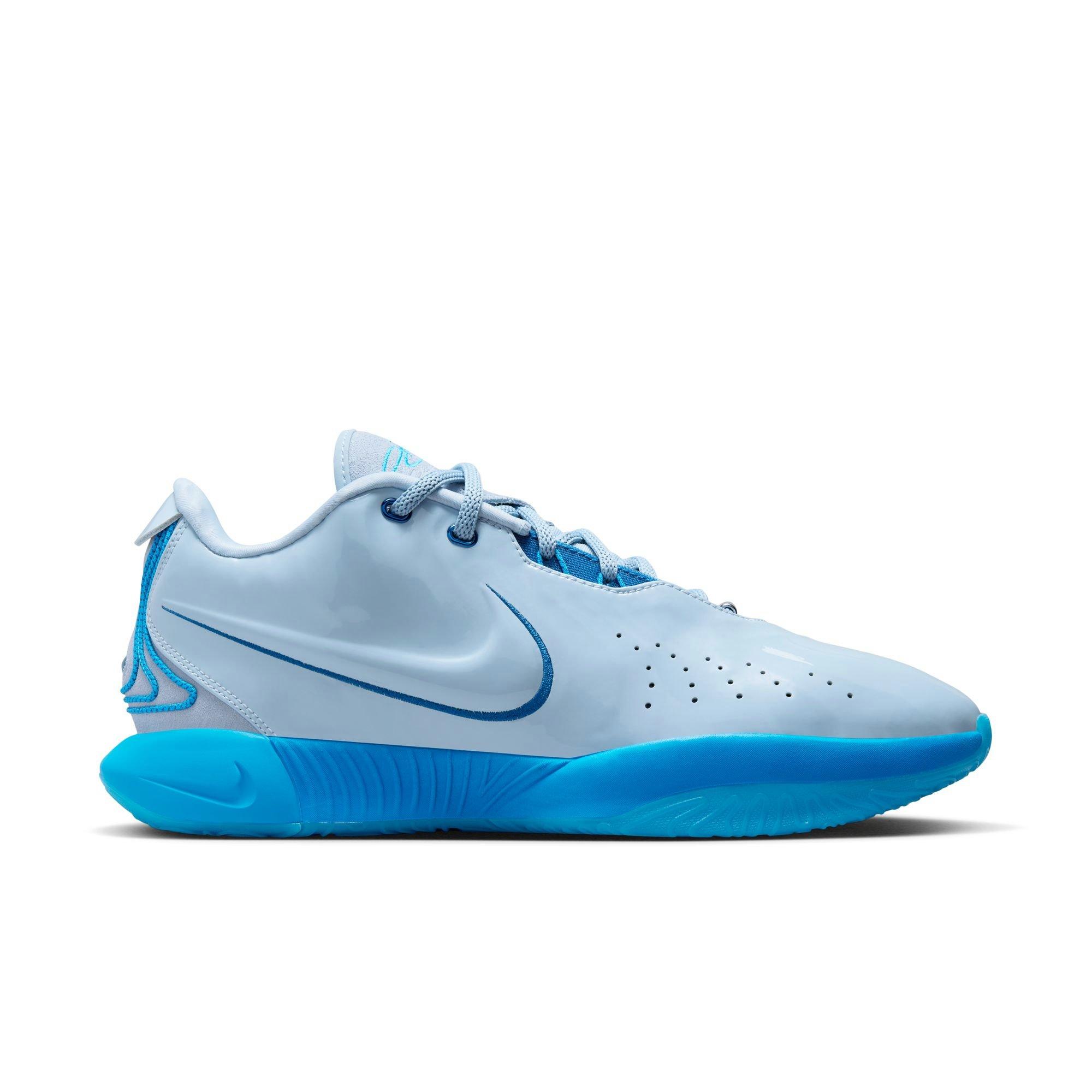 Men s Nike Blue Lebron XXI Basketball Shoes