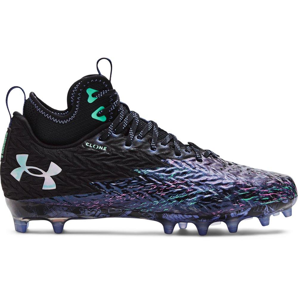 Under Armour Men s Spotlight Clone 3.0 MC World Tour Football Cleats Black 10