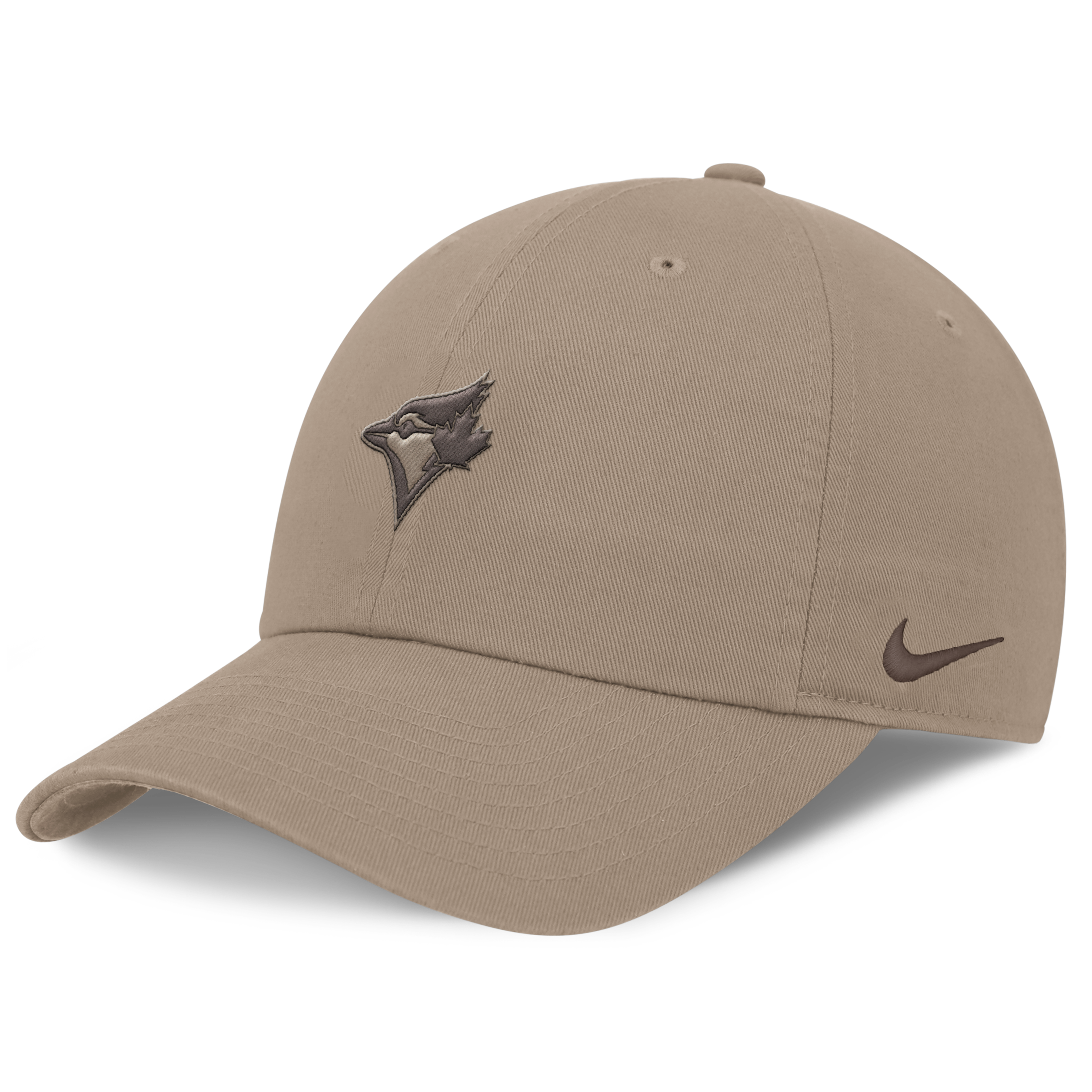 Men s Nike Khaki Toronto Blue Jays Statement Club Adjustable Hat Size Medium Large