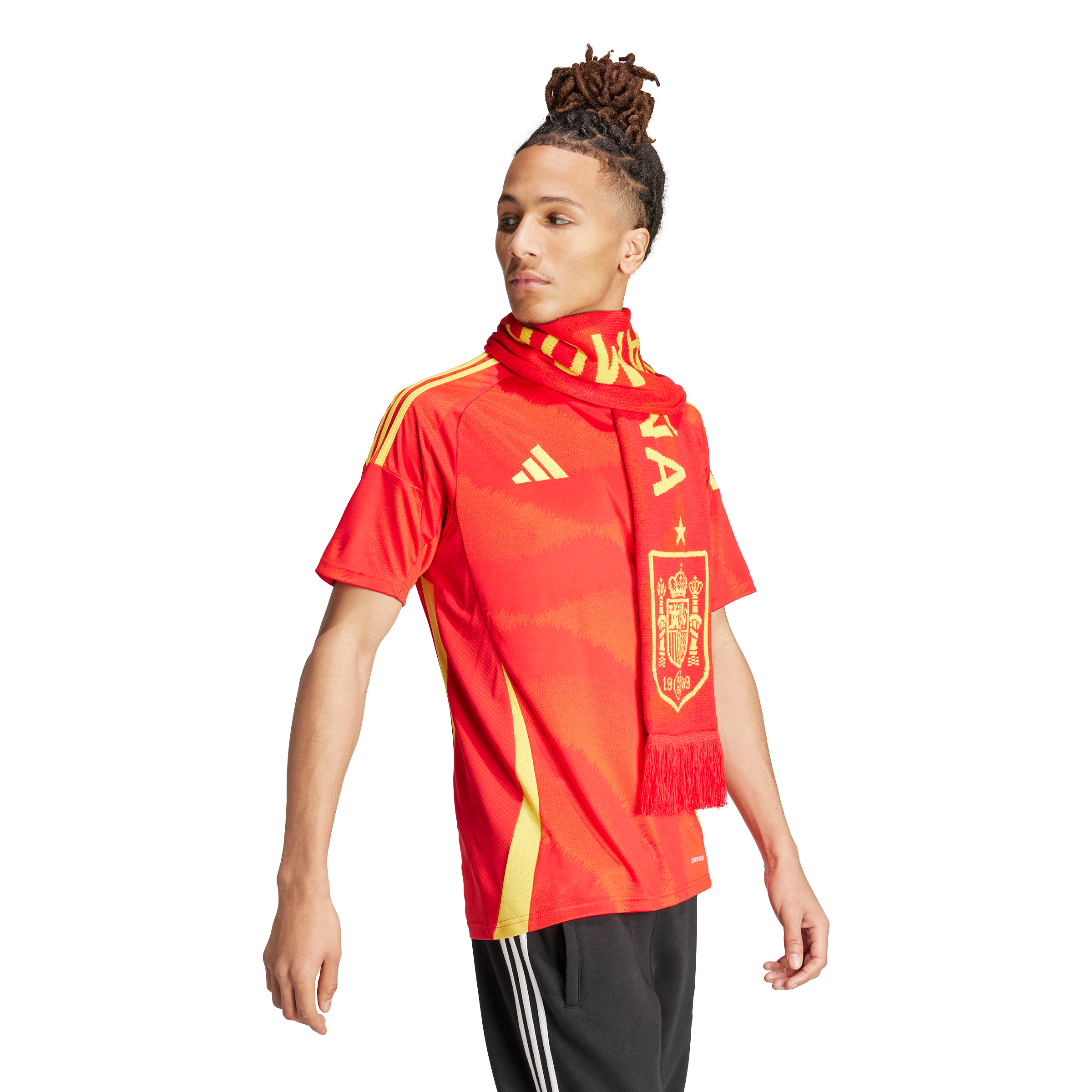 Men's Spain Euro 2024 Federation Home Soccer Jersey