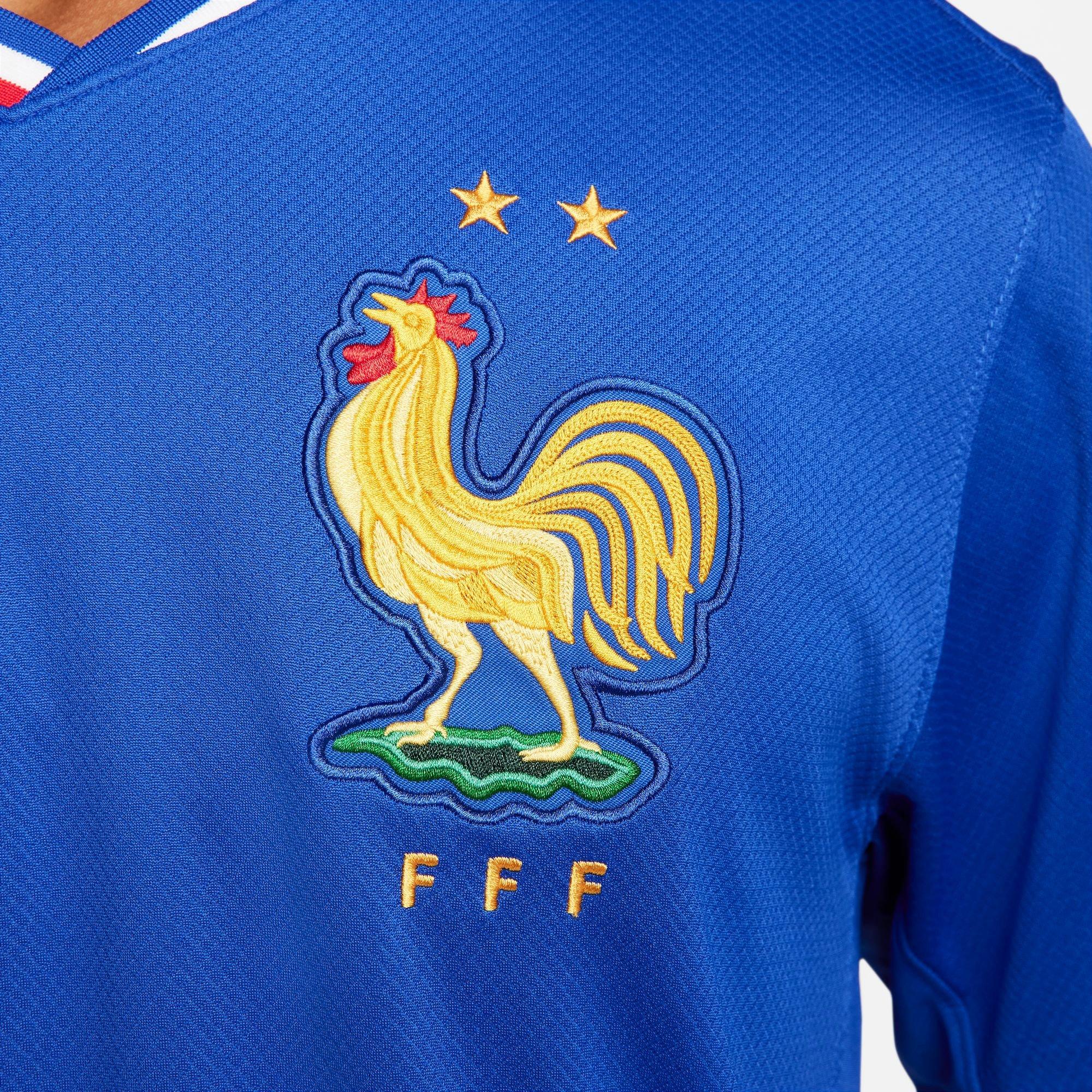 Men's France Euro 2024 Stadium SS Home Soccer Jersey