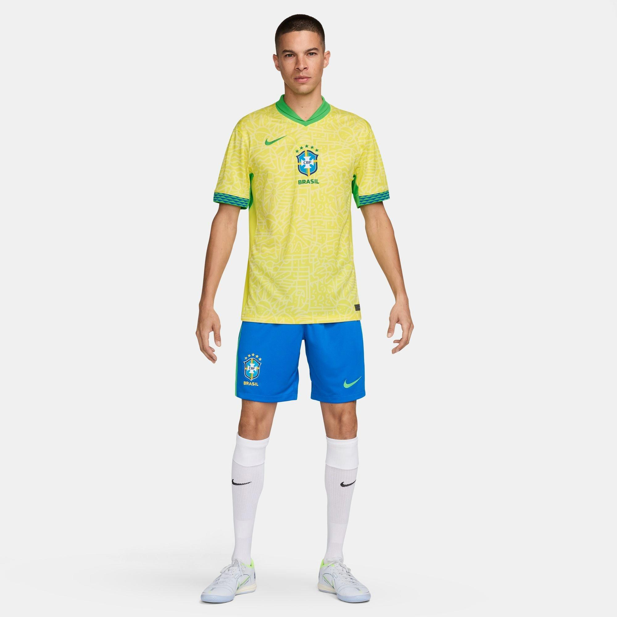 Nike Men's Brazil Copa 2024 Home Soccer Jersey - Wear the