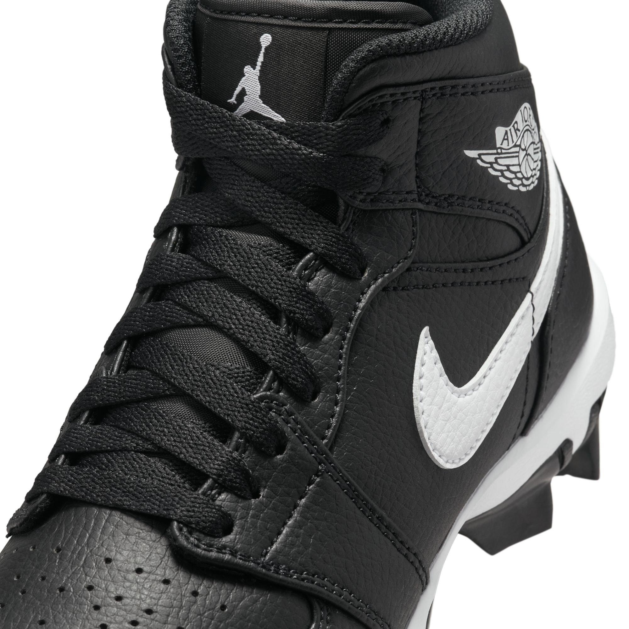 Kids' Jordan 1 Mid Football Cleats