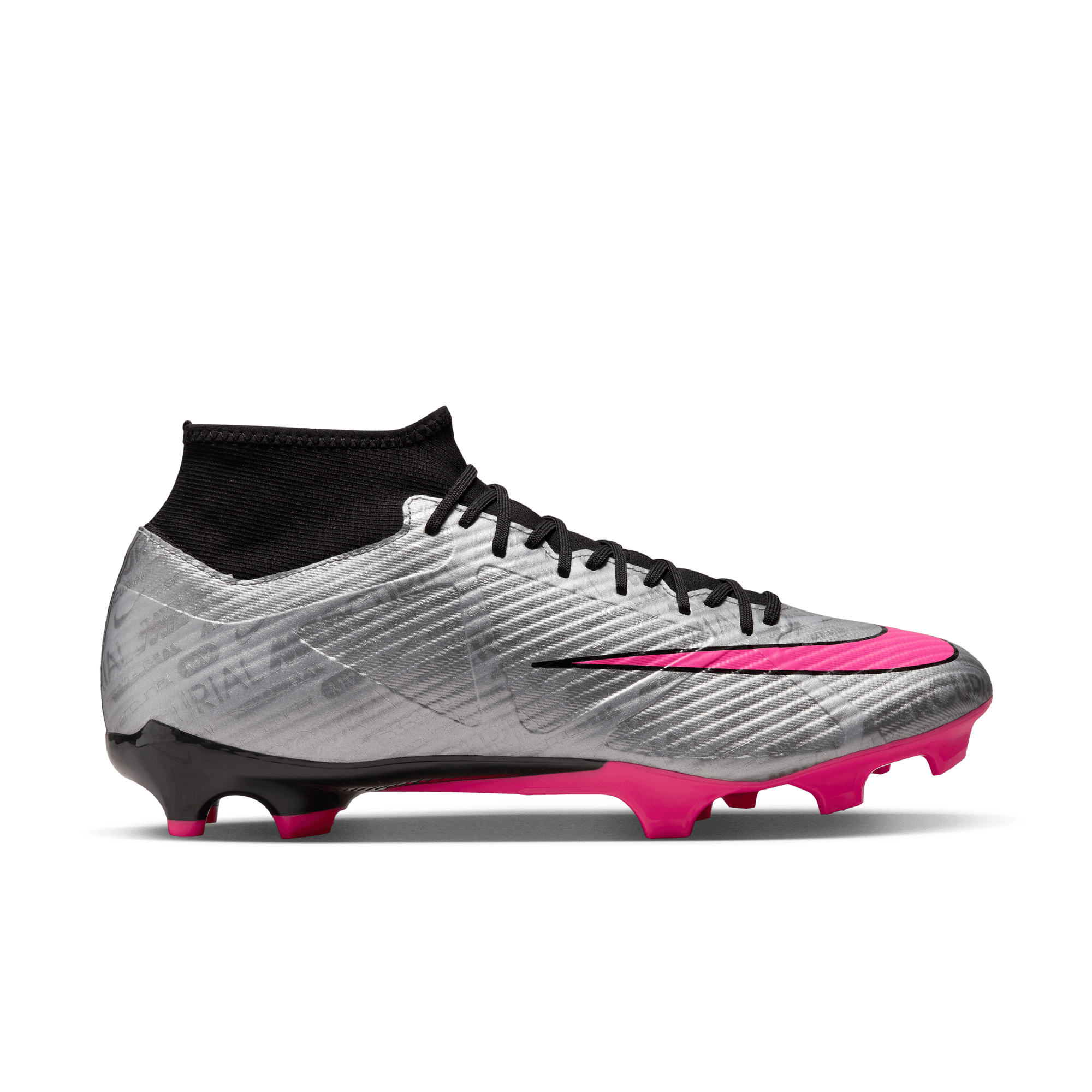 Pink and black mercurial on sale superfly