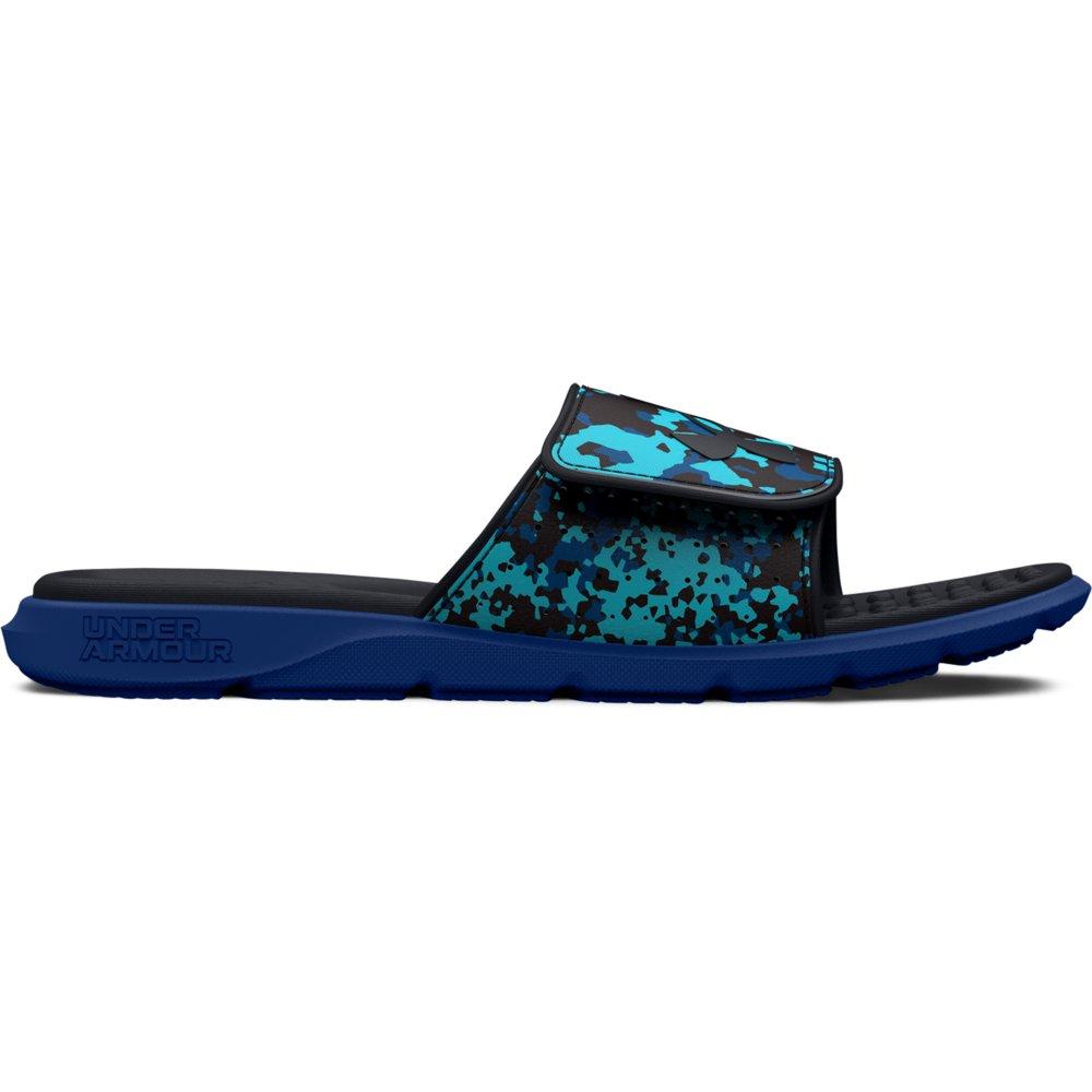 Under Armour Men s Ignite Pro Graphic Strap Slides Blue 12