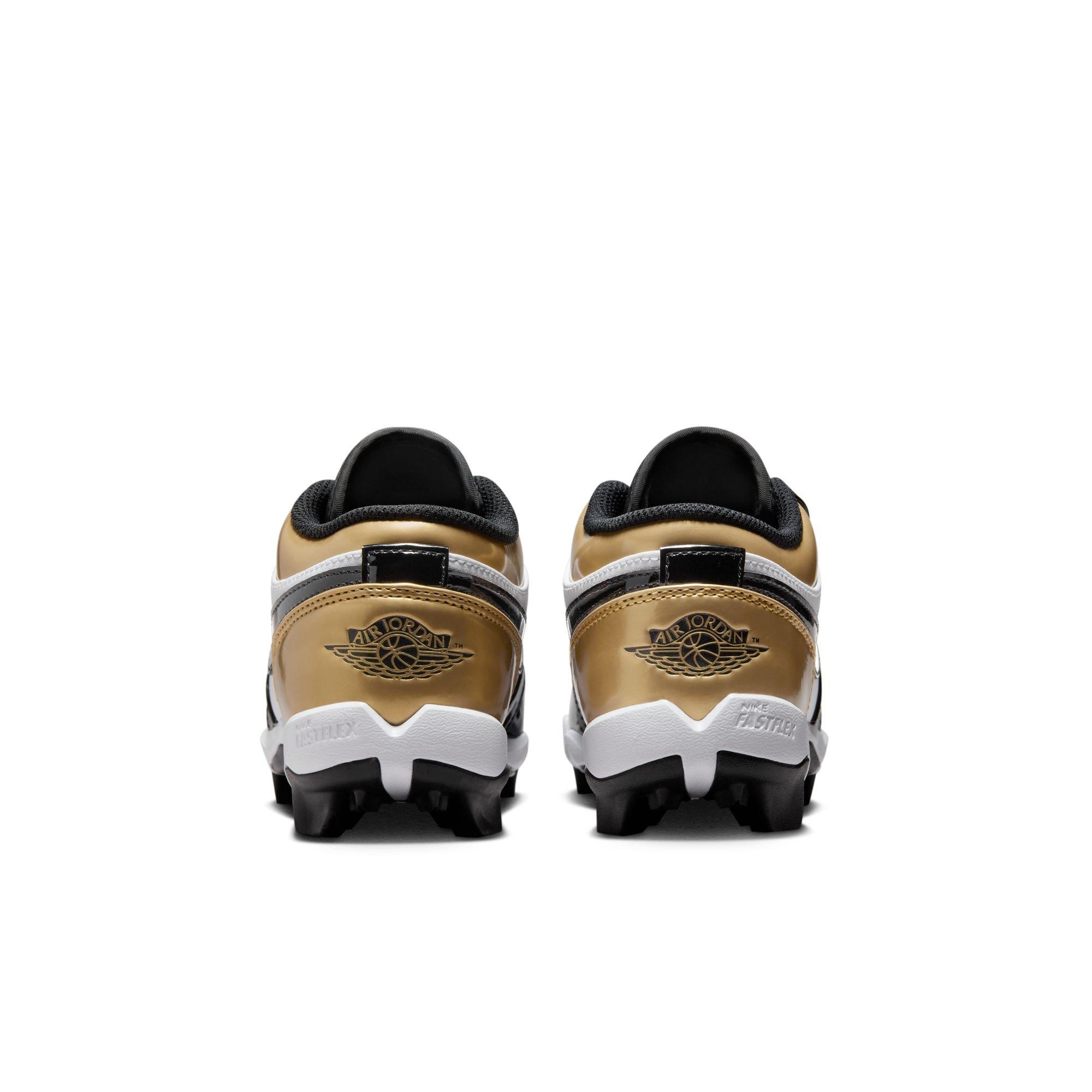 Kids' Grade School Jordan 1 Low Football Cleats