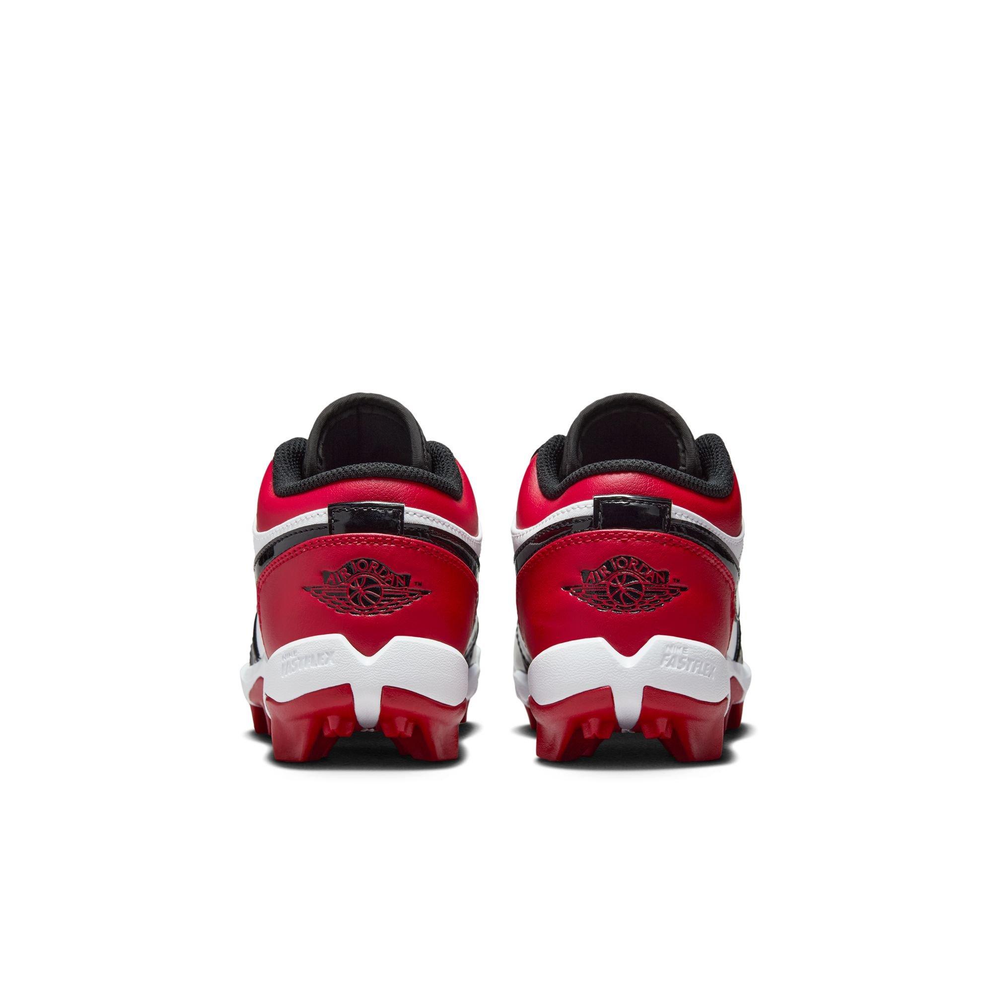 Kids' Grade School Jordan 1 Low Football Cleats