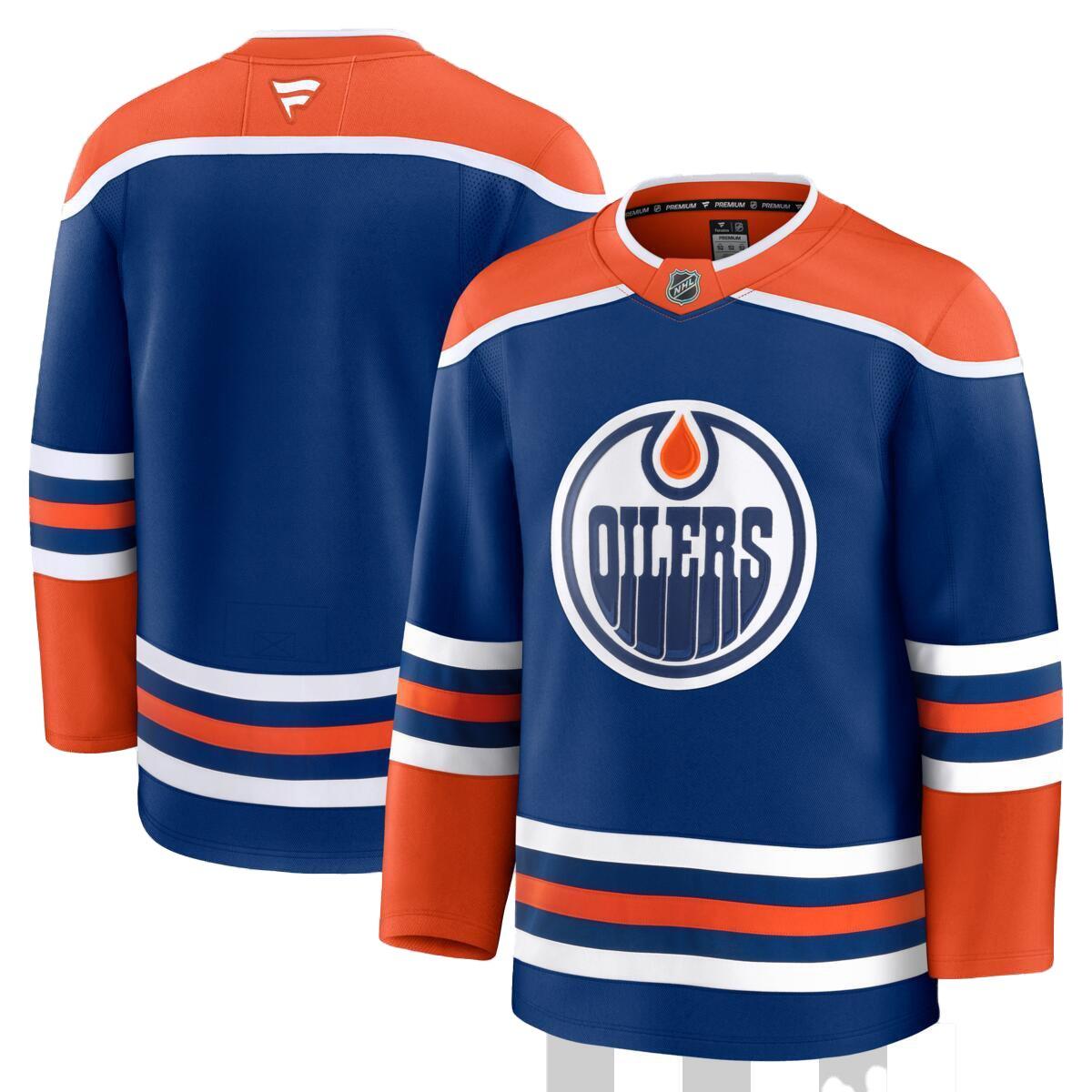 Men's Oilers Home Premium Jersey