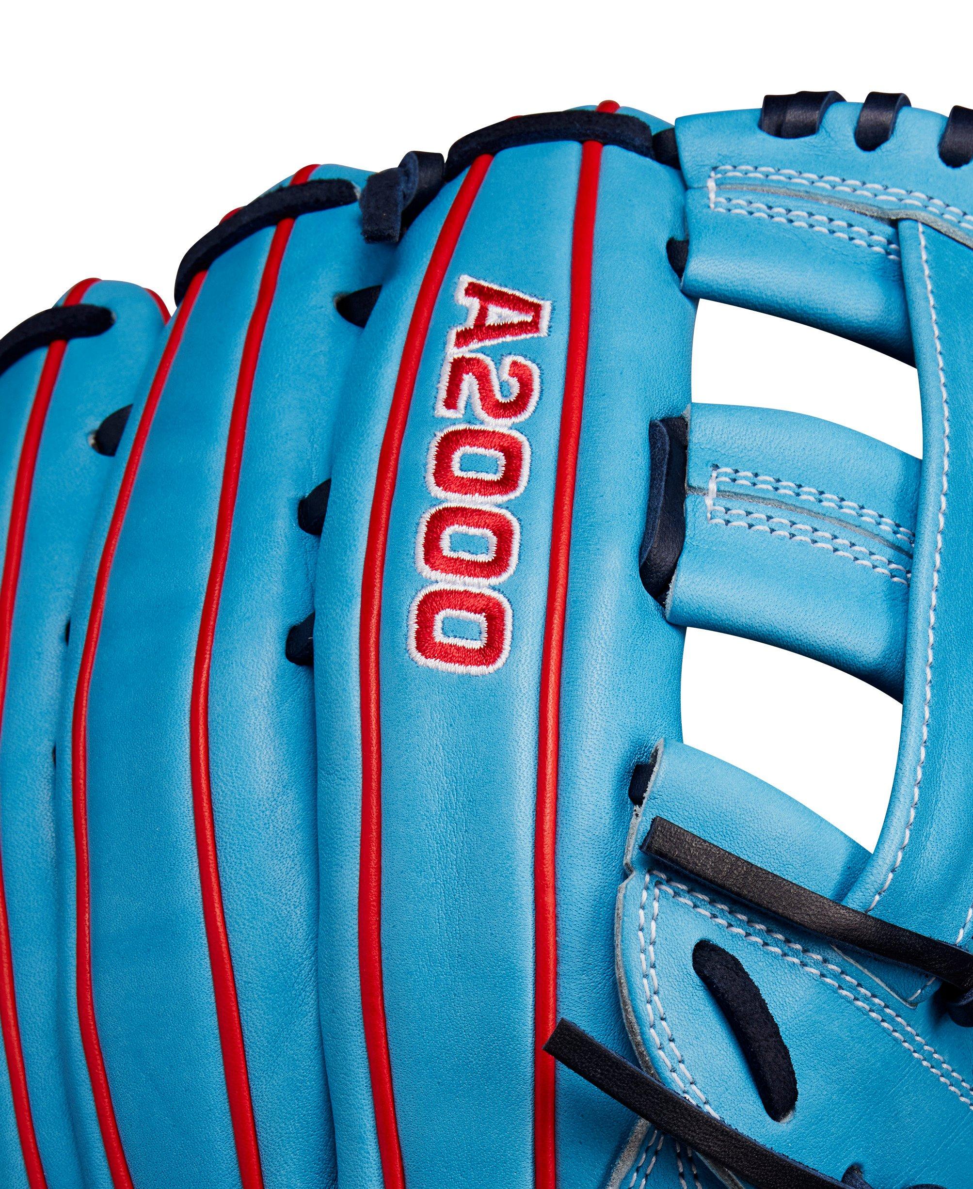 A2000 1750 Dual Post Web 12.5" Fielding Glove, Right Hand Throw