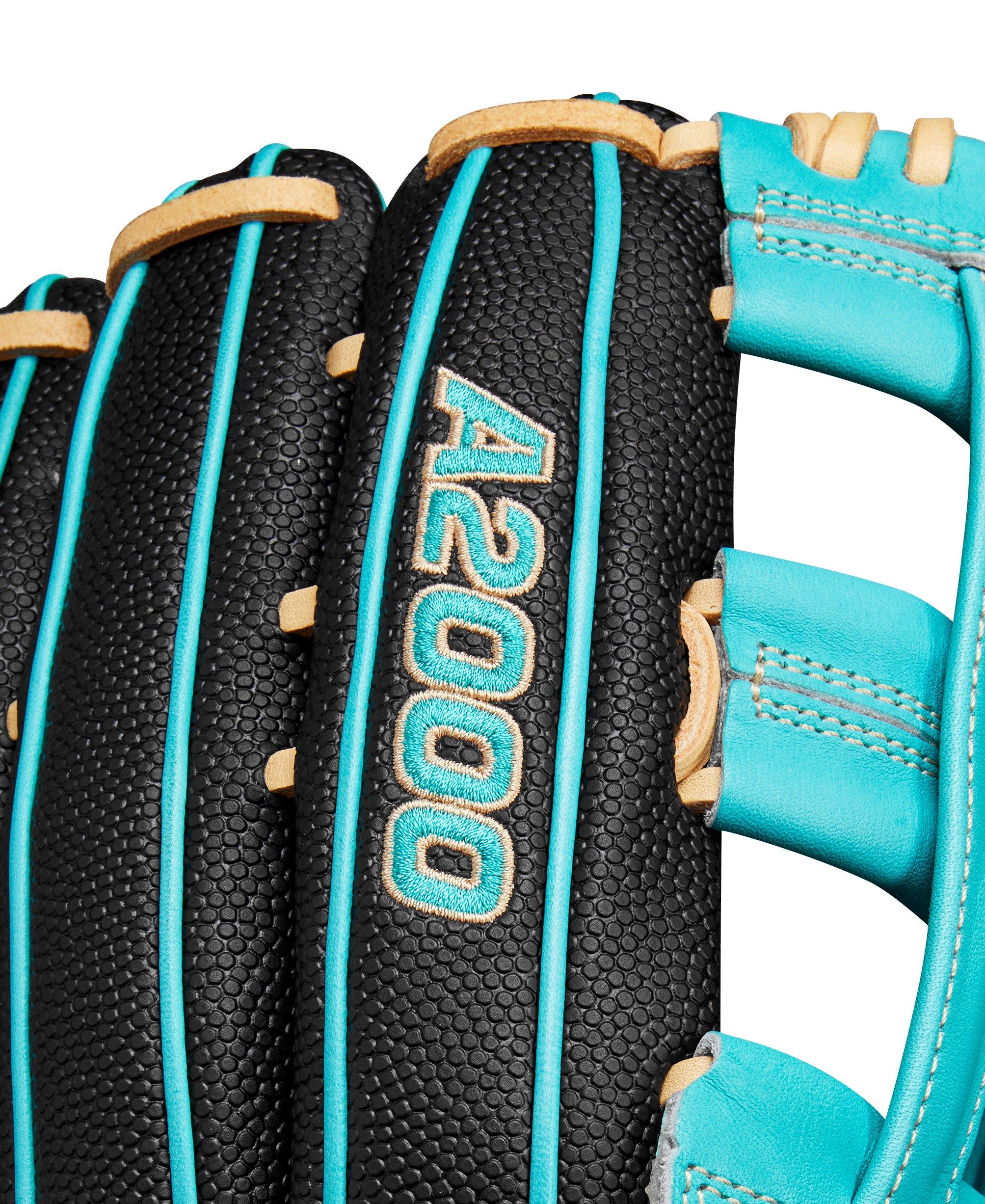 A2000 Pedroia&nbsp;Fit PF50 Dual Post Web SuperSkin 12.25" Fielding Glove, Left Hand Throw