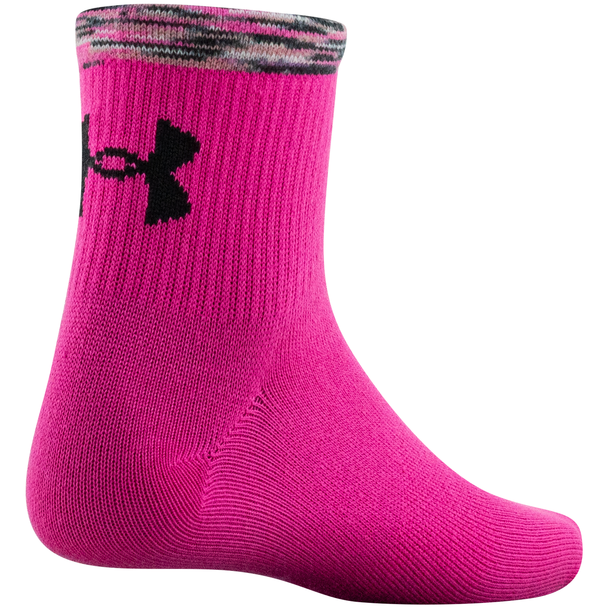 Girls' Essential Quarter Socks 6pk