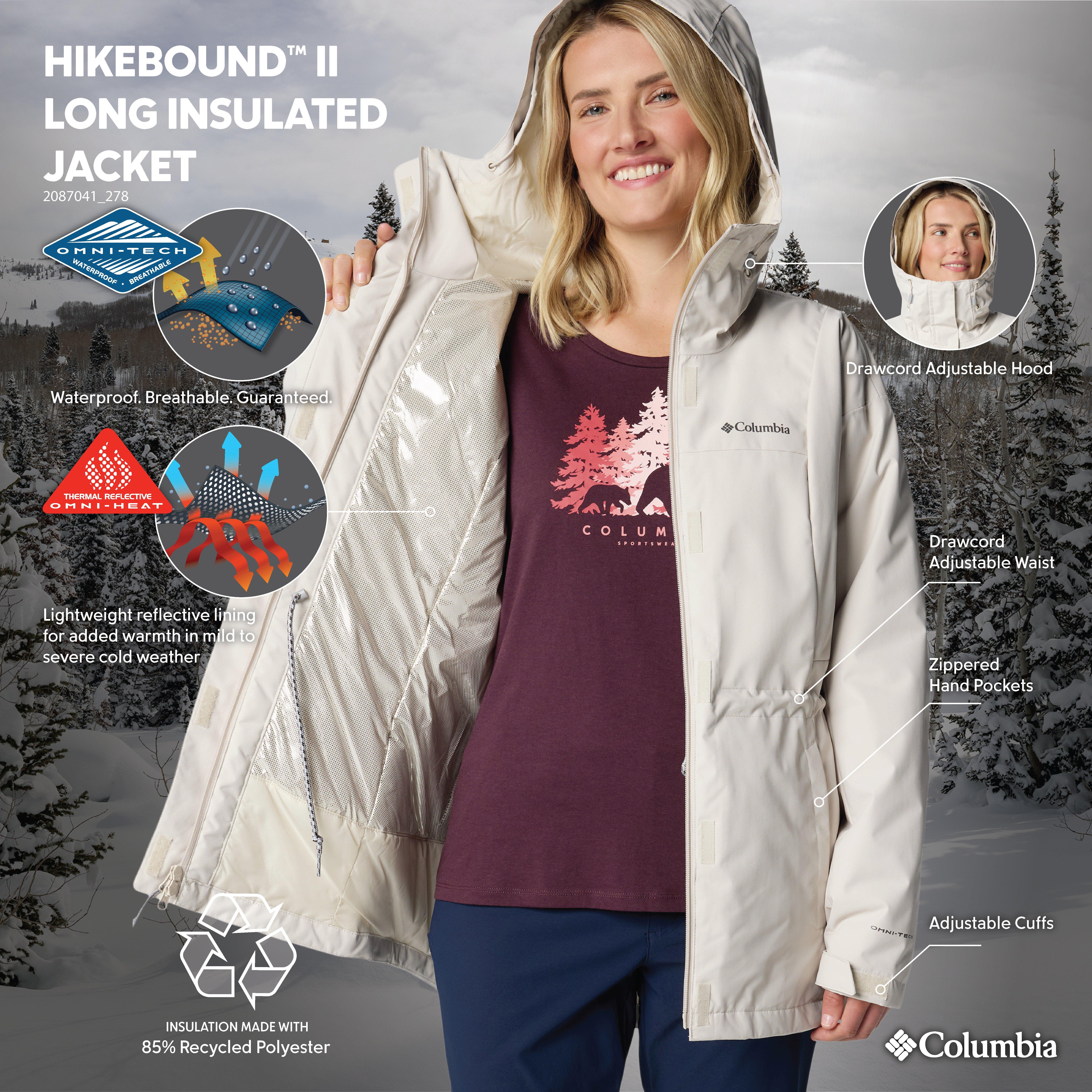 Women's Hikebound™ Long Insulated Jacket - Plus Size | Sportswear