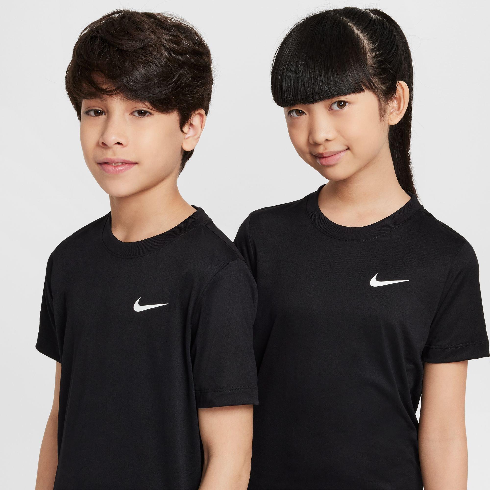 Boys' Dri-FIT Legend Swoosh Short Sleeve T-Shirt