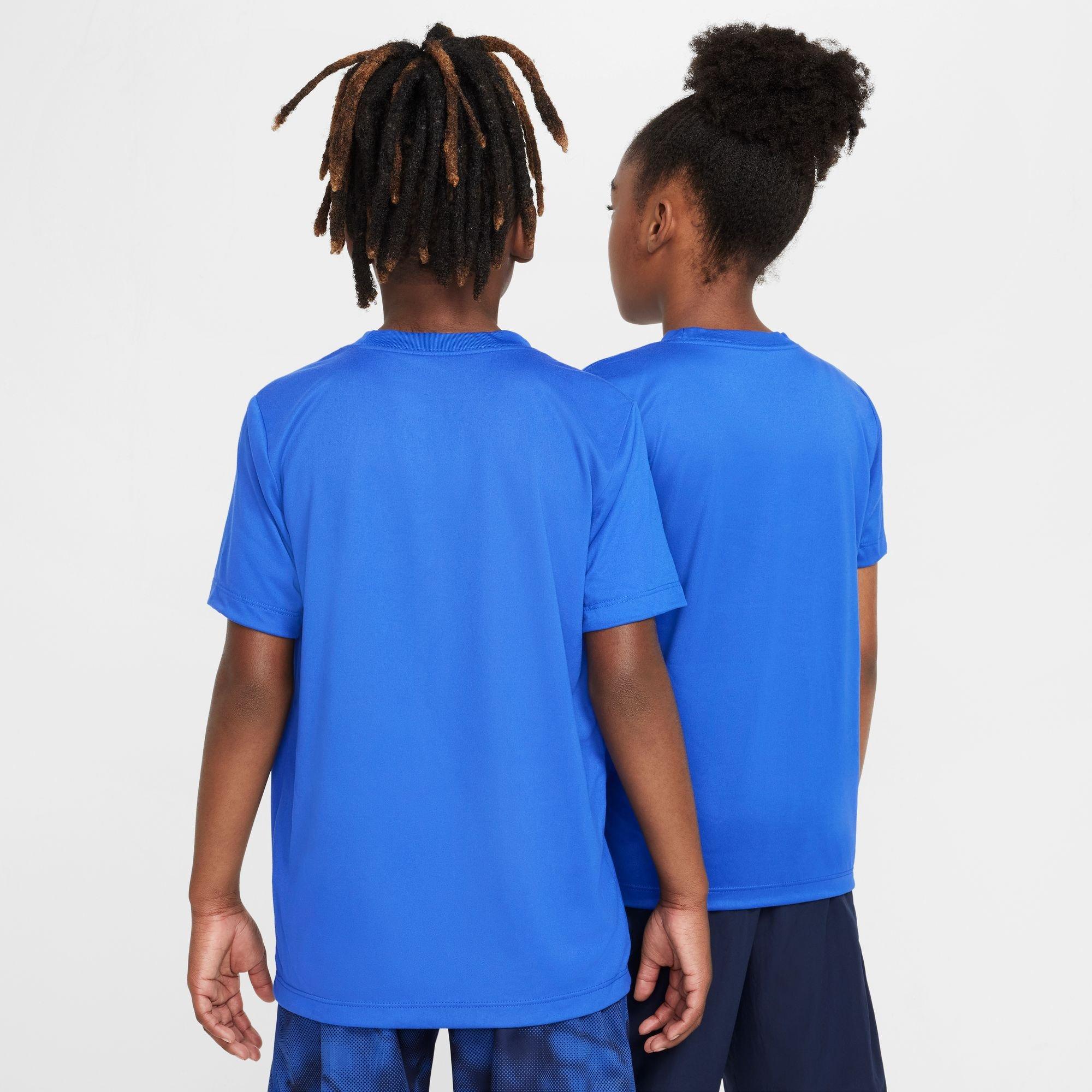 Boys' Dri-FIT Legend Swoosh Short Sleeve T-Shirt