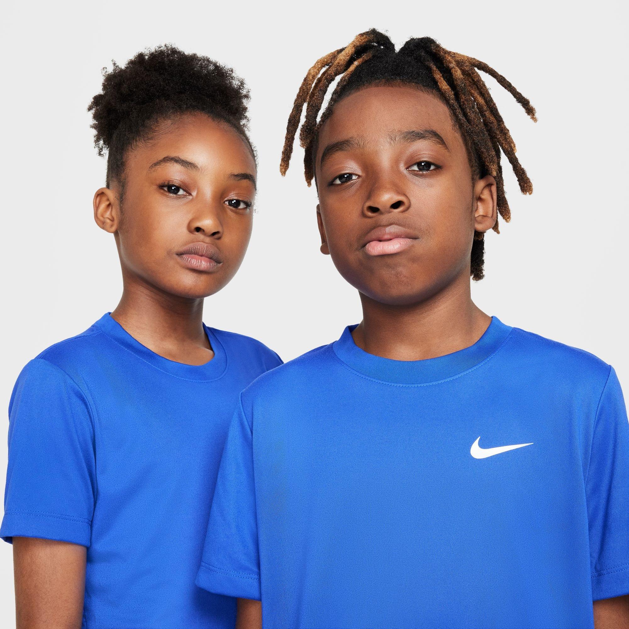 Boys' Dri-FIT Legend Swoosh Short Sleeve T-Shirt