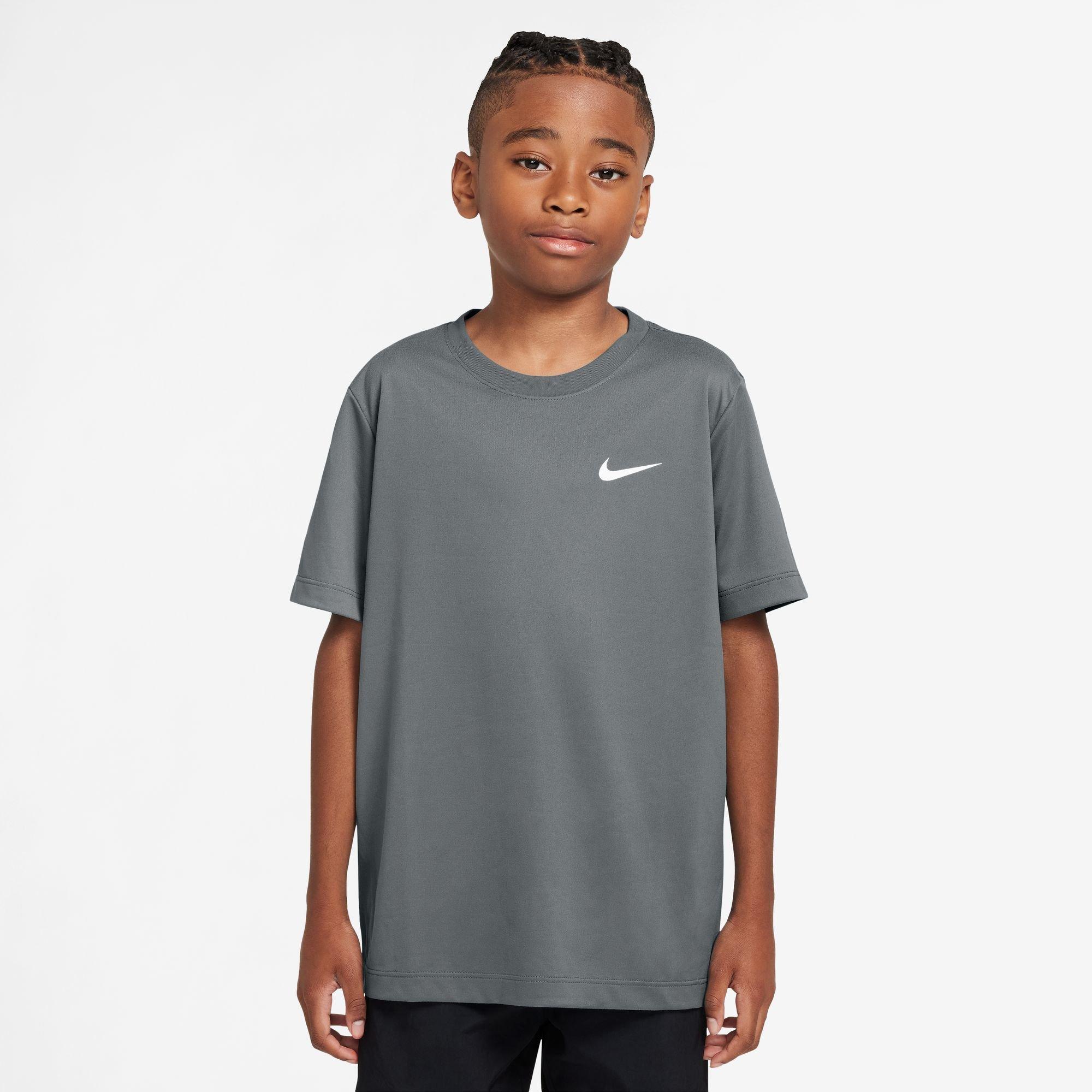 Boys' Dri-FIT Legend Swoosh Short Sleeve T-Shirt